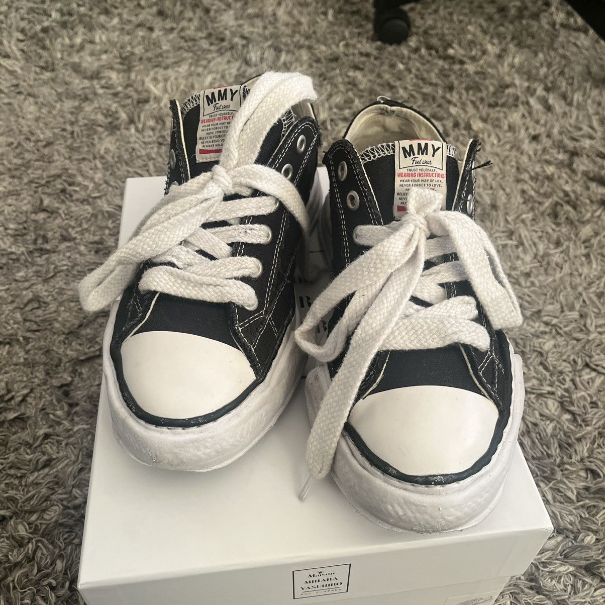 Maison MIHARA YASUHIRO Maison Mihara Yasuhiro Low Top Canvas Sneakers Size US 10 / EU 43 - 2 Thumbnail