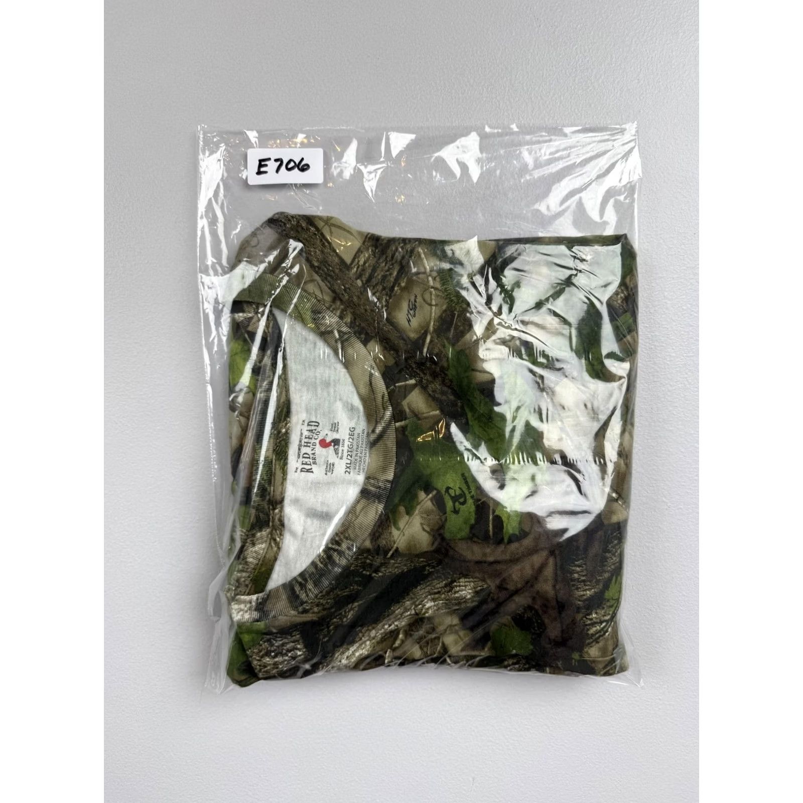 Vintage RedHead Mens Green Camo Short Sleeve Hunting Shirt 2XL Outdoor Tagless Size US XXL / EU 58 / 5 - 6 Thumbnail