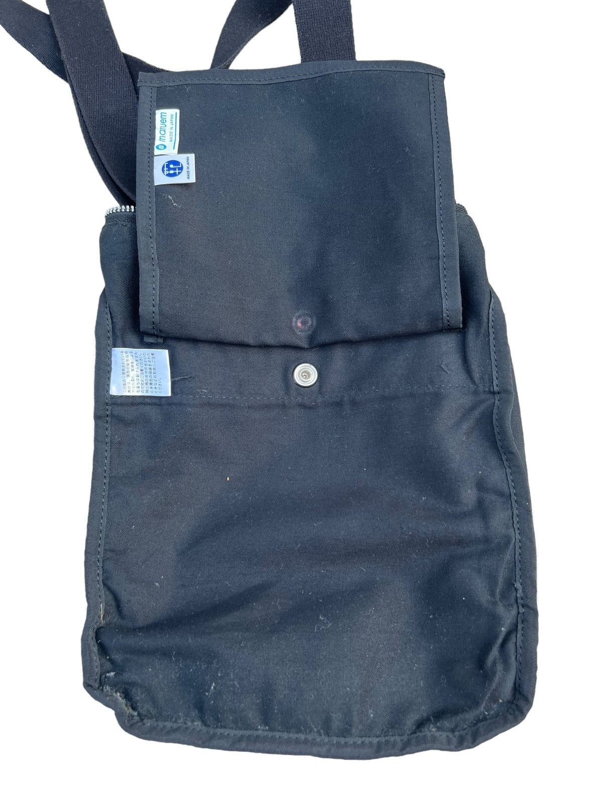 Katharine Hamnett London Vintage Katharine Hamnett London Hybrid Cotton Leather Bag Size ONE SIZE - 15 Thumbnail