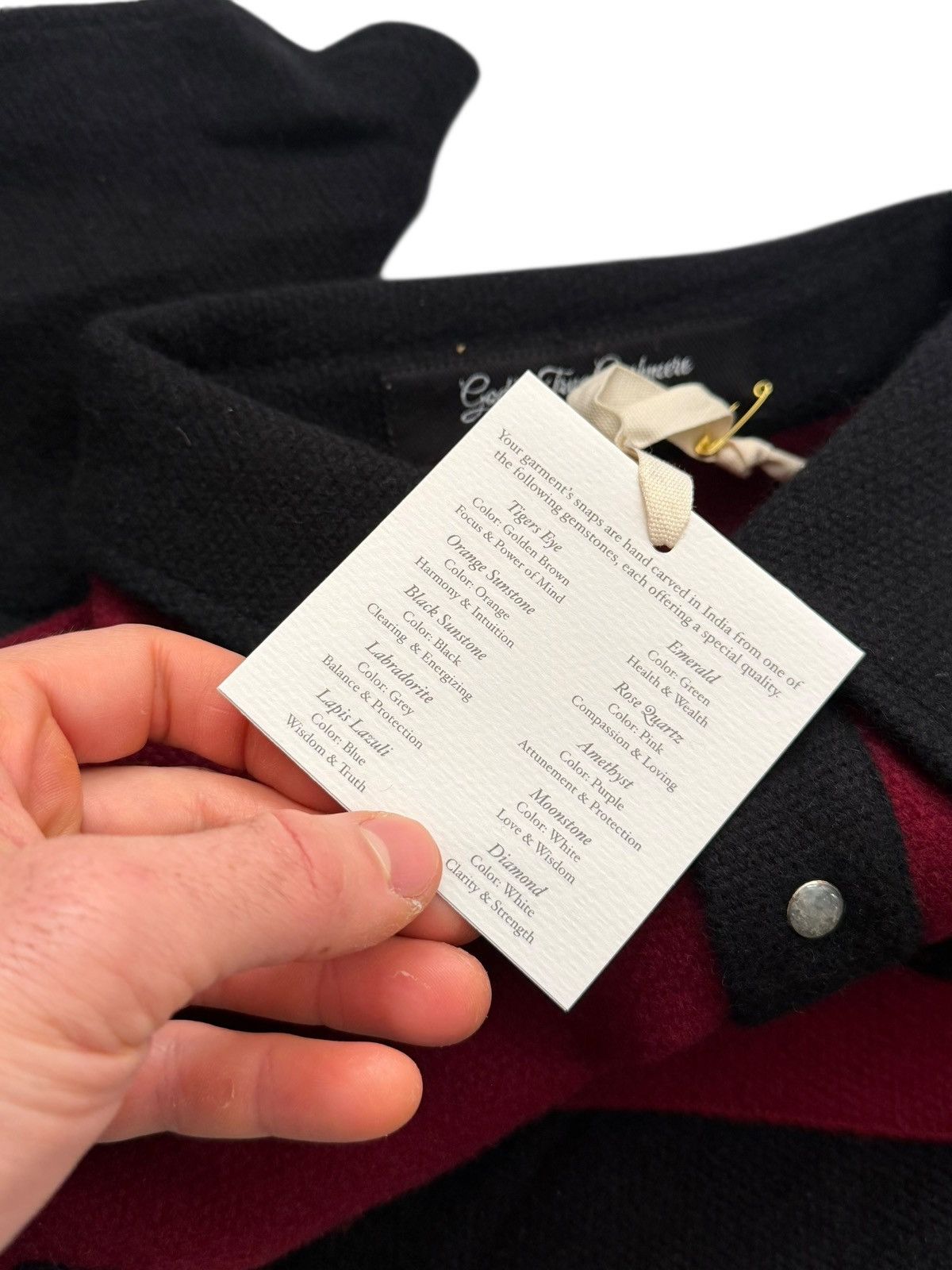 God's True Cashmere $3,000 x Yohji Wildside Cashmere Western Shirt Size US M / EU 48-50 / 2 - 11 Thumbnail