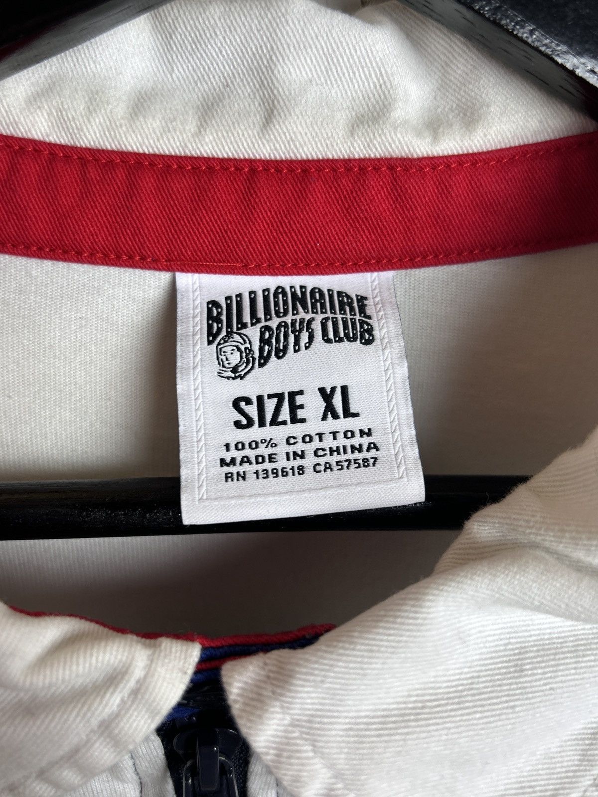 Billionaire Boys Club Billionaire Boys Club Stripe Zip Rugby Shirt Collared Size US XL / EU 56 / 4 - 10 Thumbnail