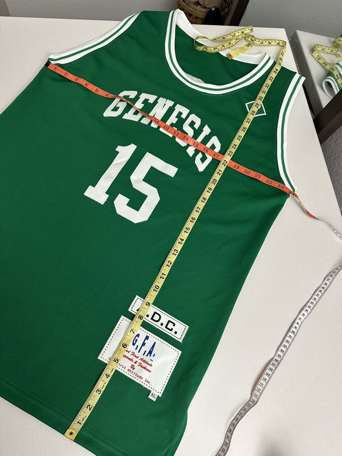 Vintage God First Attitude Apparels & Fashions Basketball Jersey Size US XL / EU 56 / 4 - 9 Thumbnail