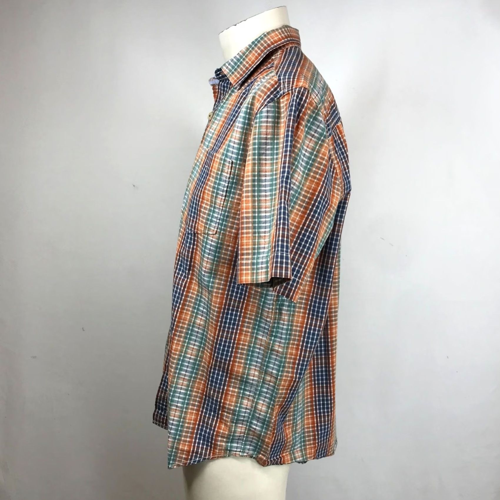 Tommy Bahama Tommy Bahama Multicolor Short Sleeve Button Up Cotton Shirt Mens Medium Size US M / EU 48-50 / 2 - 6 Thumbnail