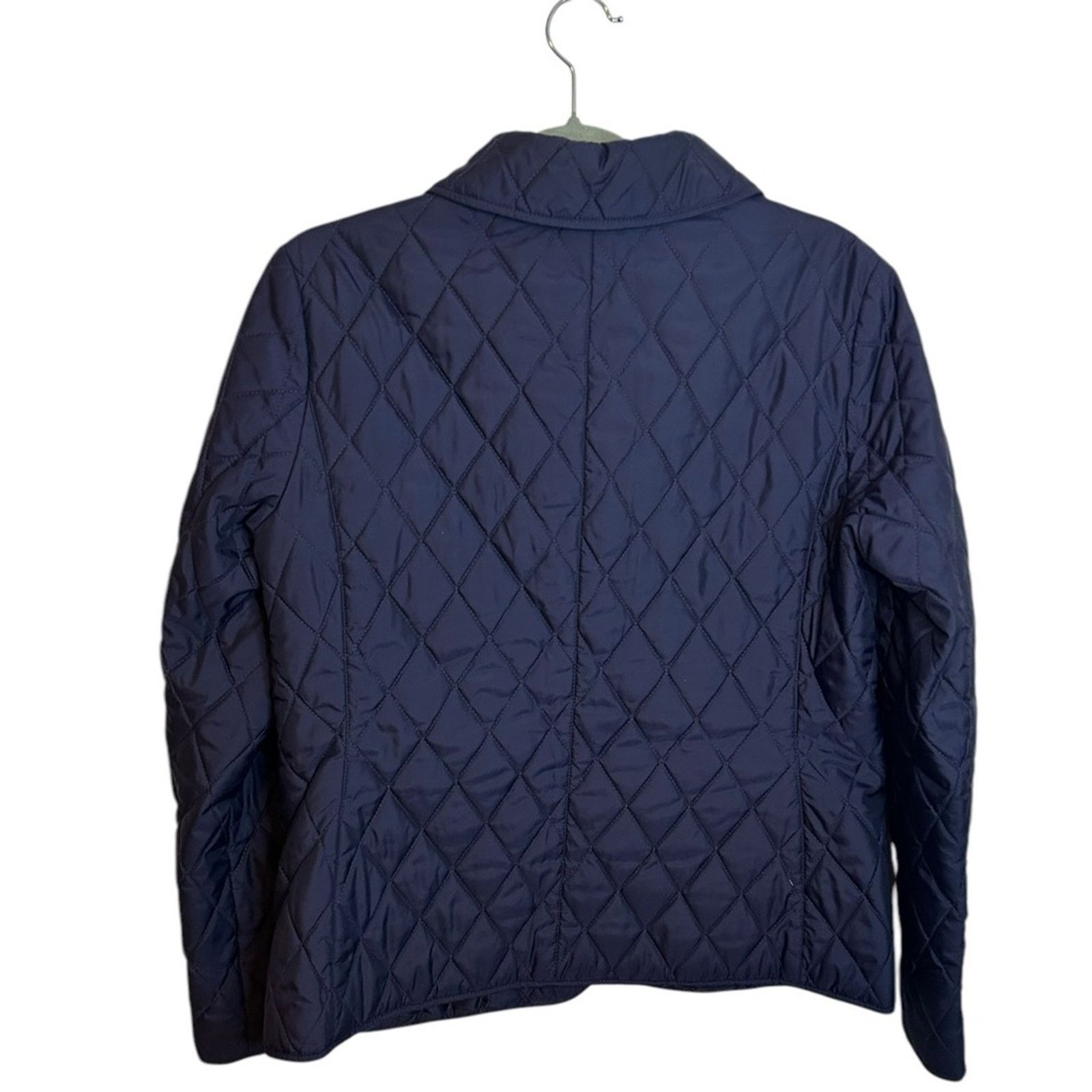Michael Kors Michael Michael Kors Navy Blue Quilted Toggle Jacket Size M / US 6-8 / IT 42-44 - 2 Thumbnail