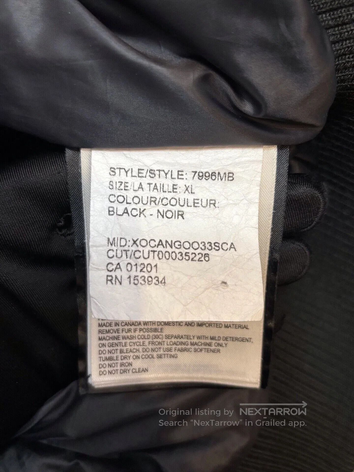 Canada Goose Canada Goose Bromley Men's Down Jacket. Size US XL / EU 56 / 4 - 6 Thumbnail