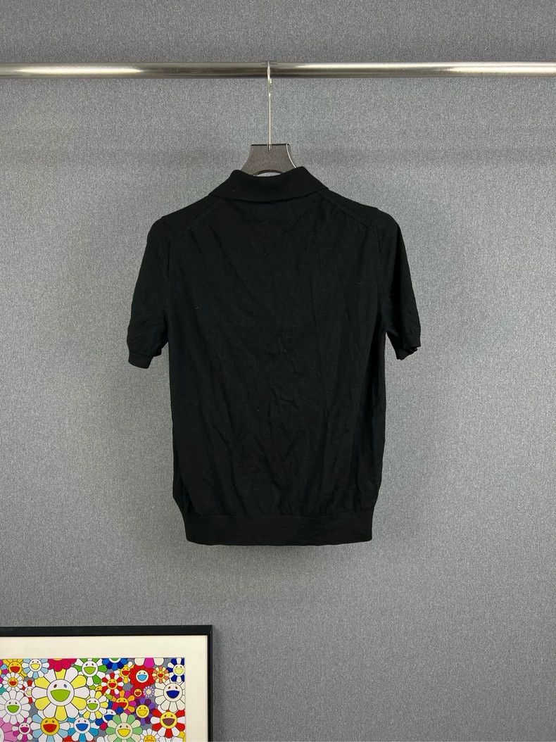 Prada Prada Embroidered wool short-sleeved POLO 2503-Nextarrow Size US L / EU 52-54 / 3 - 2 Thumbnail