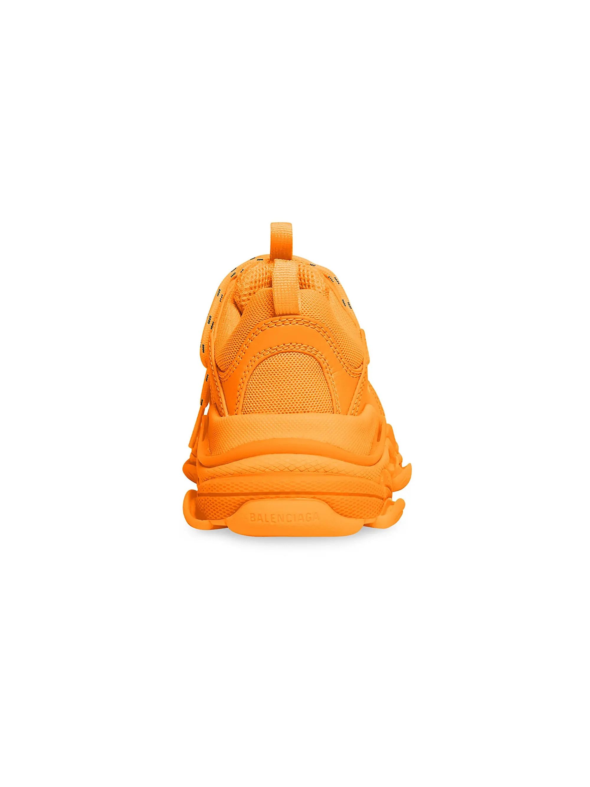 Balenciaga o1la1rc1a0625 Size: KIDS 26 / Triple S Sneakers Fluo Orange Size US 5 / EU 37 - 5 Thumbnail