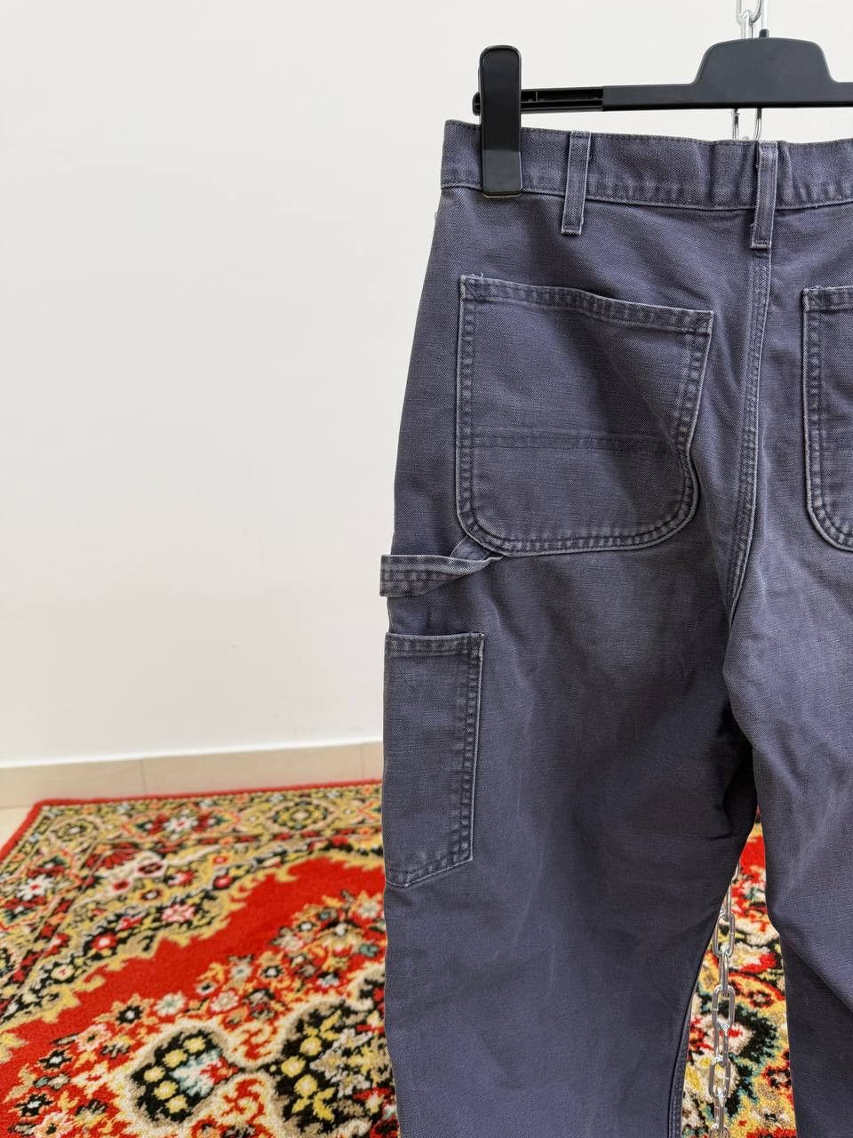 Carhartt Vintage Streetwear 90s Carhartt Double Knee Denim Pants Size US 32 / EU 48 - 7 Thumbnail