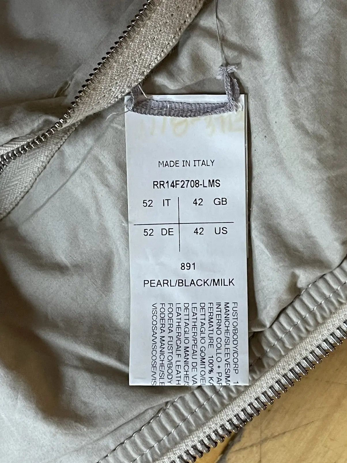 Rick Owens FW14 Moody Leather Jacket Size US L / EU 52-54 / 3 - 11 Thumbnail