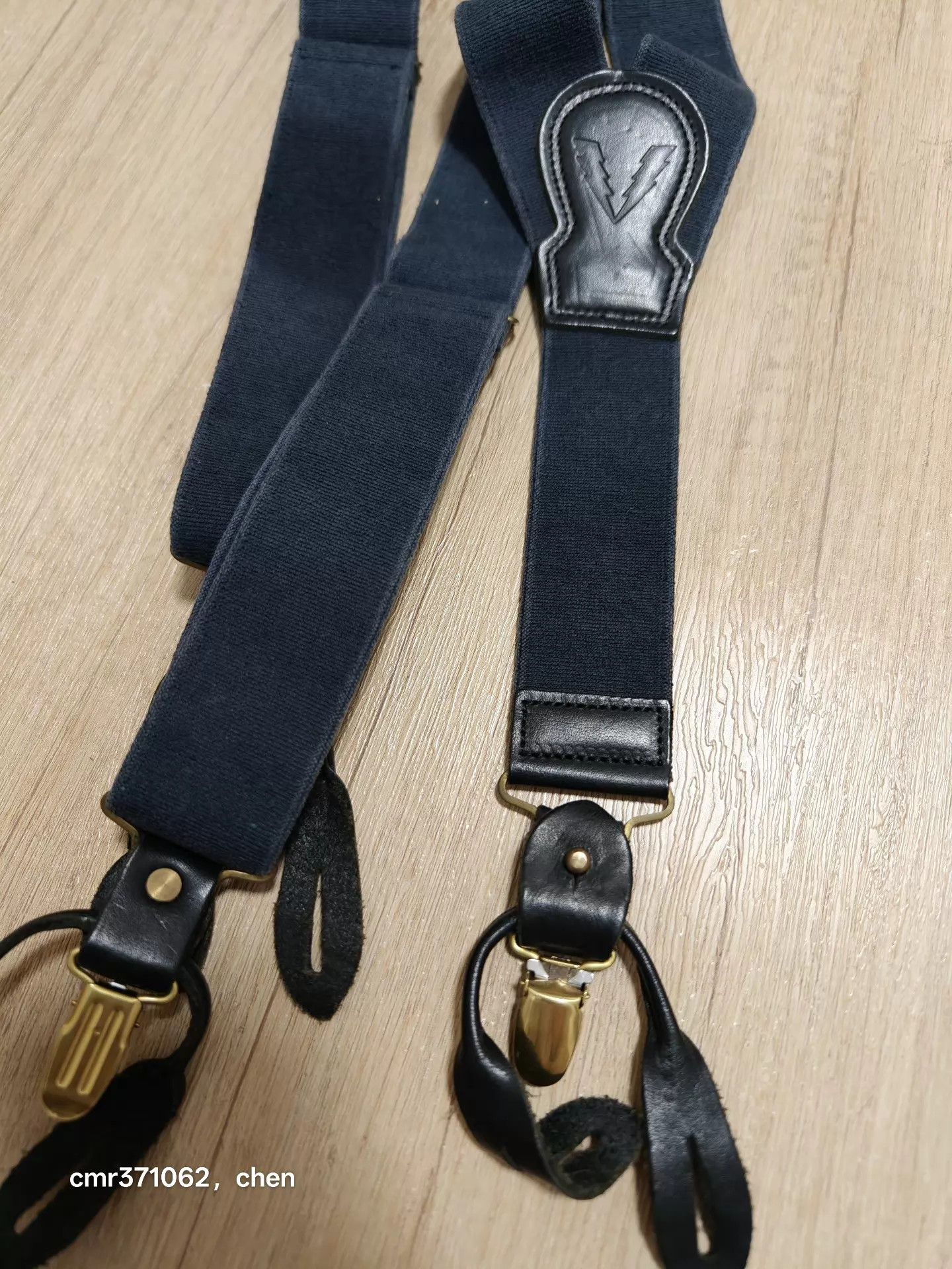 Visvim VISVIM 18AW ADSG SUSPENDERS NAVY 95New Peerless Veggie Dye Size ONE SIZE - 6 Thumbnail