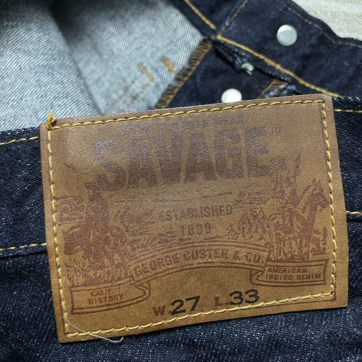 Hysteric Glamour 🇯🇵 VINTAGE SAVAGE GEORGE CUSTER & CO BELL BOTTOM FLARE JEANS Size 26" / US 2 / IT 38 - 14 Thumbnail