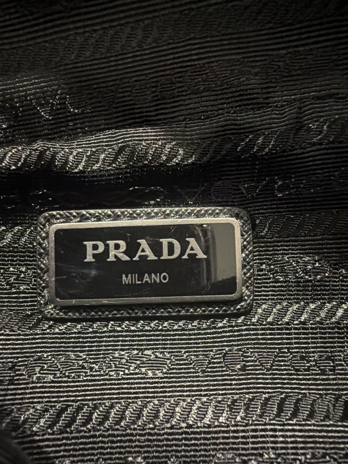 Prada Prada Re-Edition Black Re-Nylon- Excellent Condition Size ONE SIZE - 16 Thumbnail