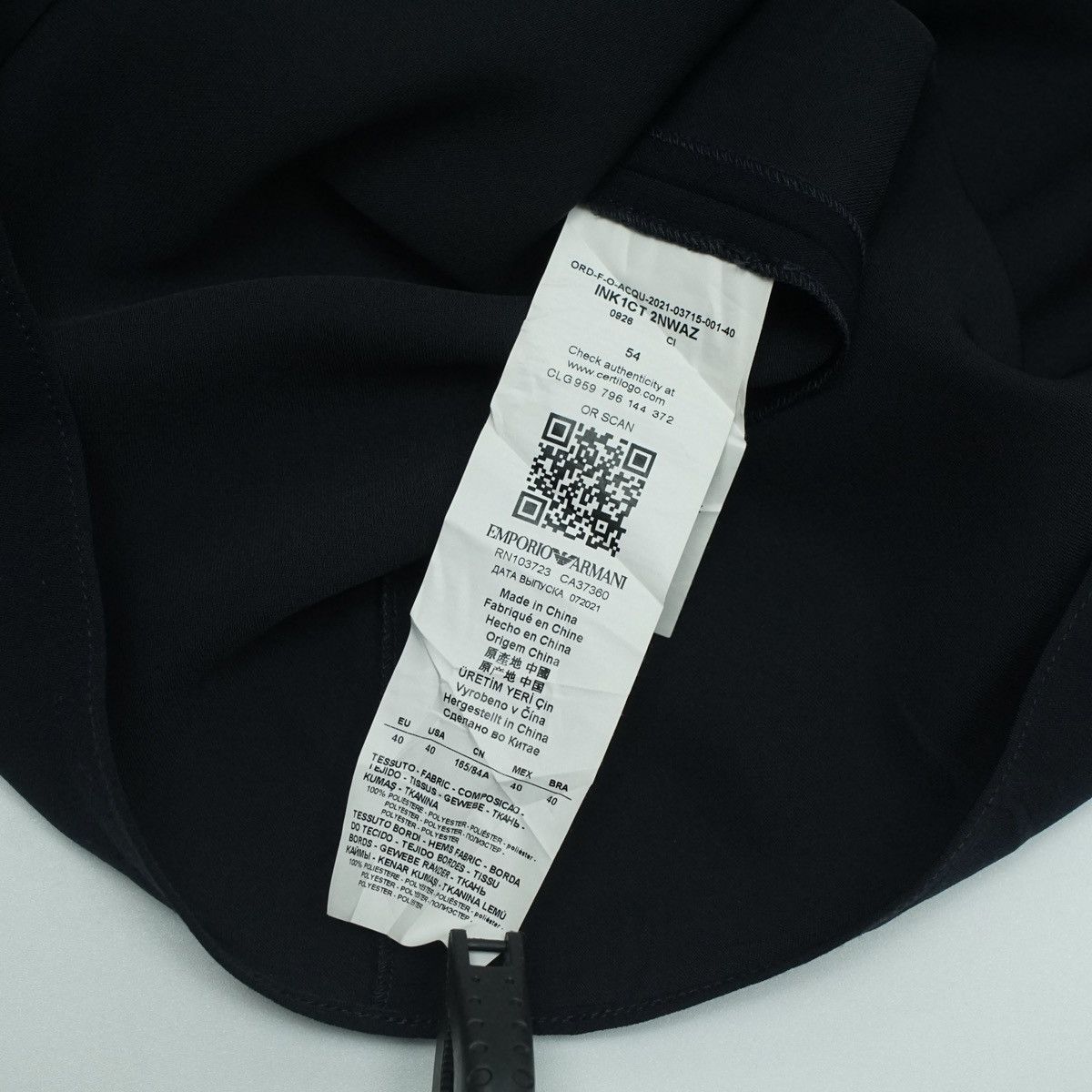 Emporio Armani *NoTariff Emporio Armani Tops Size XXL / US 16-18 / IT 52-54 - 5 Thumbnail