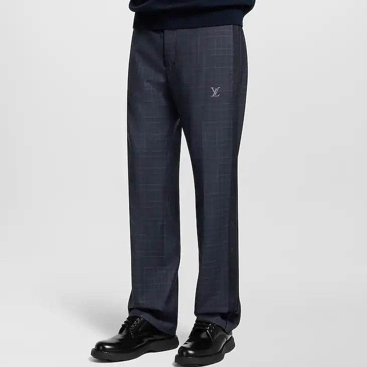 Louis Vuitton Tailored Track Trousers - 52 L Size US 28 / EU 44 - 4 Thumbnail