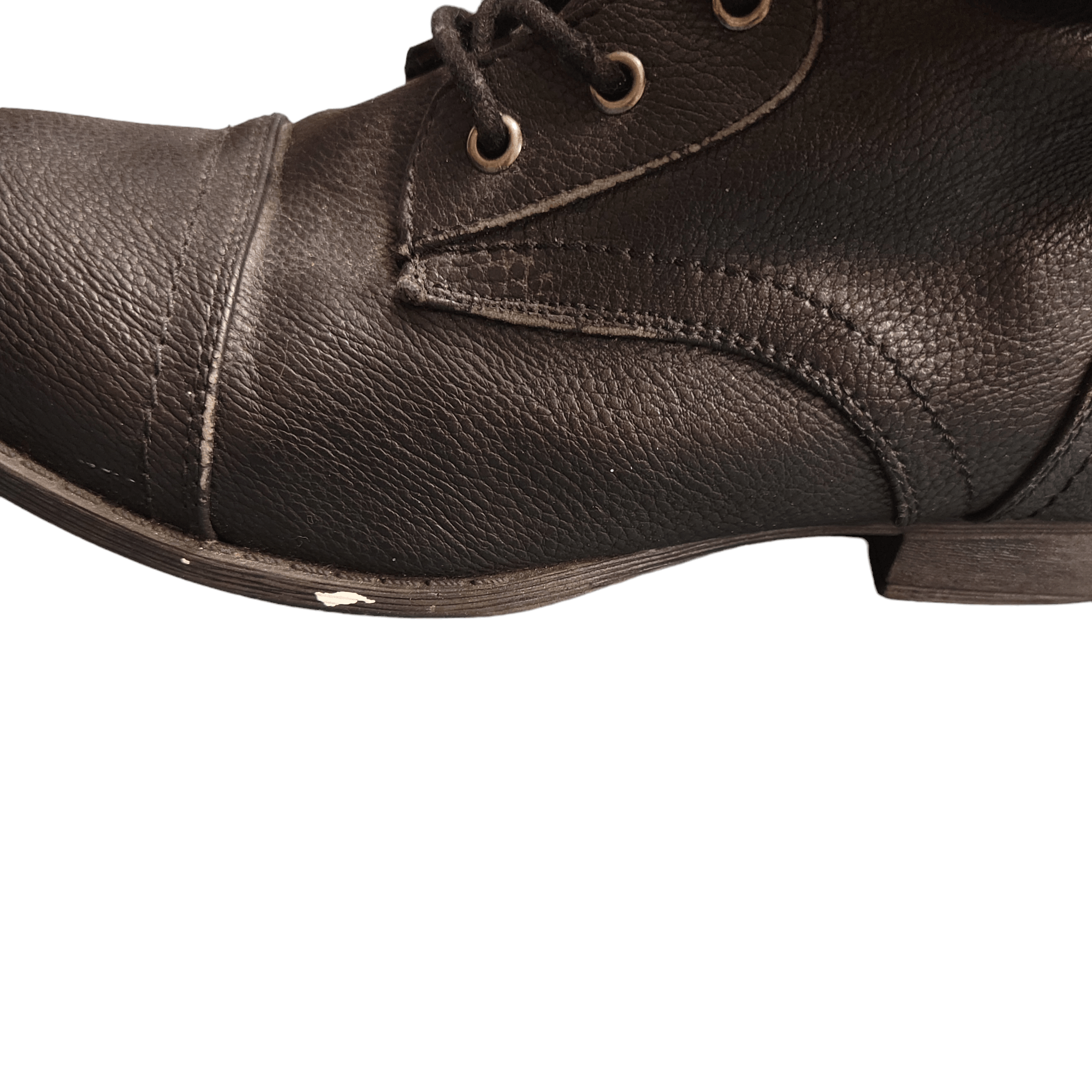 NBDN Nobrandedon Herstyle Black Southwestern Contrast Combat Boots Size US 7 / IT 37 - 7 Thumbnail