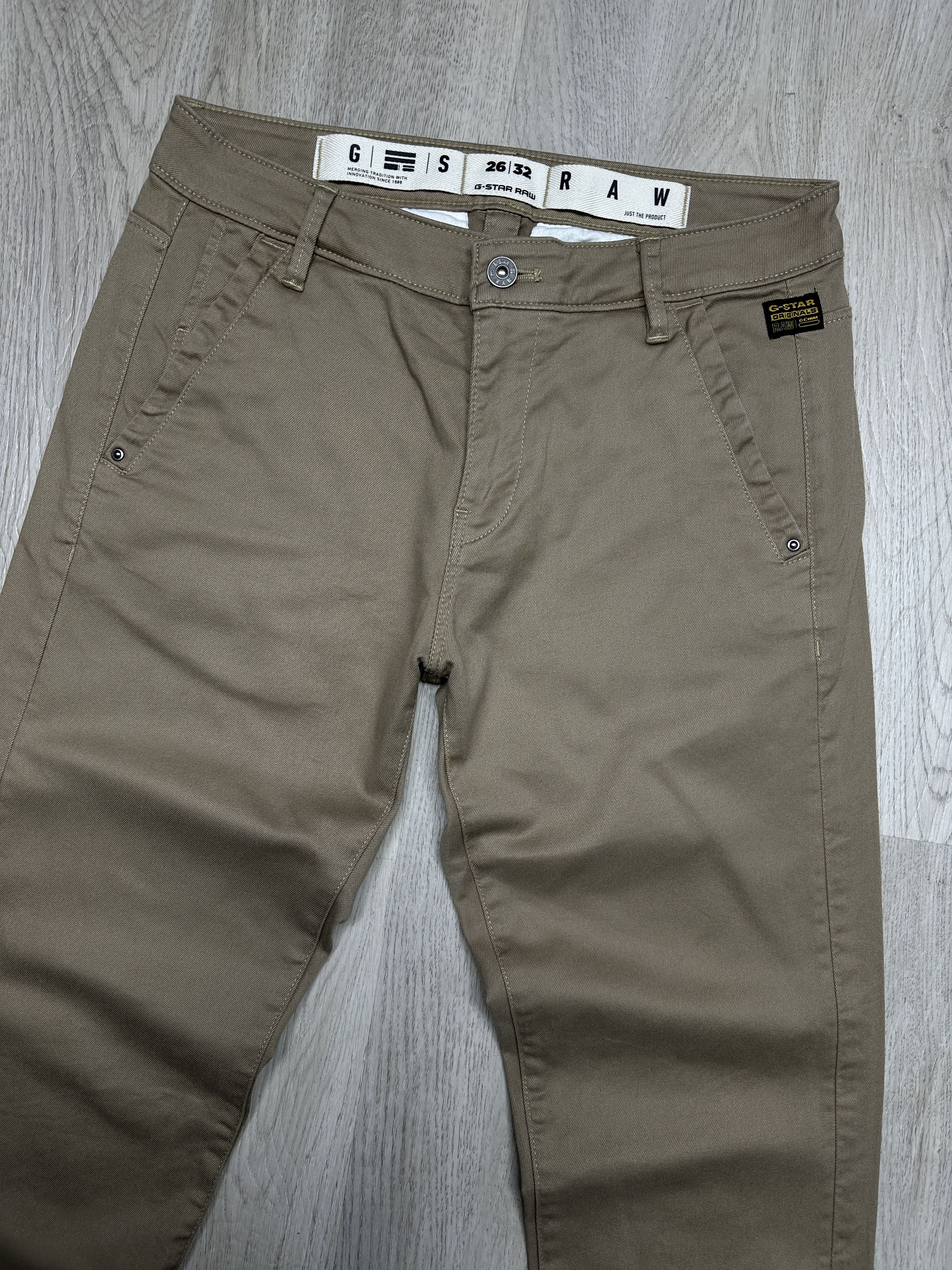 G-Star G Star Raw Womens Kate Boyfriend Chino Pants Size 26" / US 2 / IT 38 - 2 Thumbnail