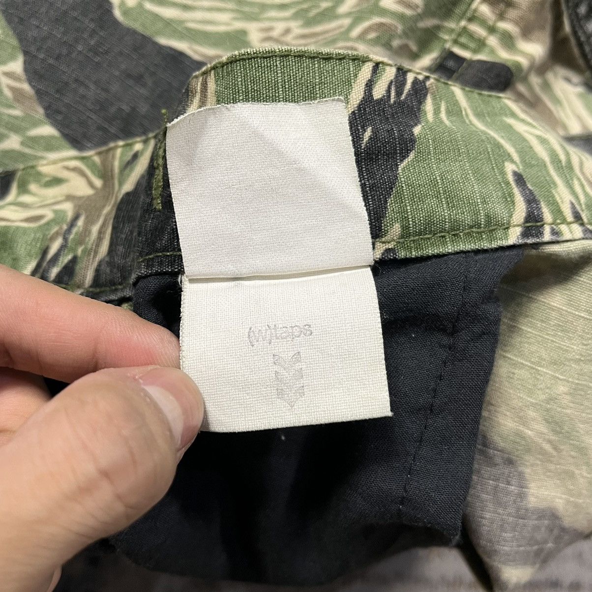 Wtaps Vintage Wtaps Milspec Tiger Camo Cargo Pants Size US 27 - 8 Thumbnail