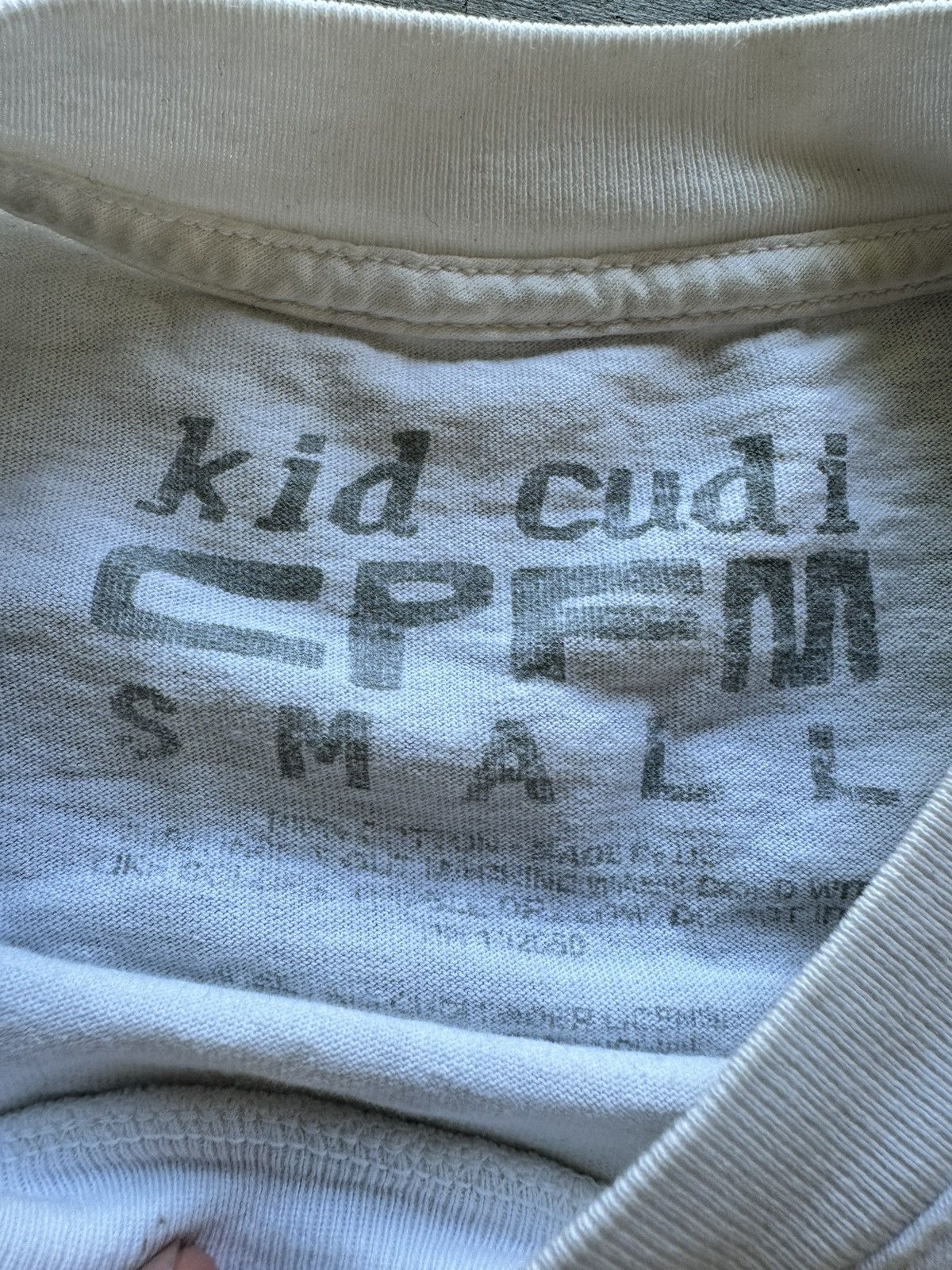 Cactus Plant Flea Market Man on the Moon 3 Kid Cudi CPFM White Tee Size S Size US S / EU 44-46 / 1 - 11 Thumbnail
