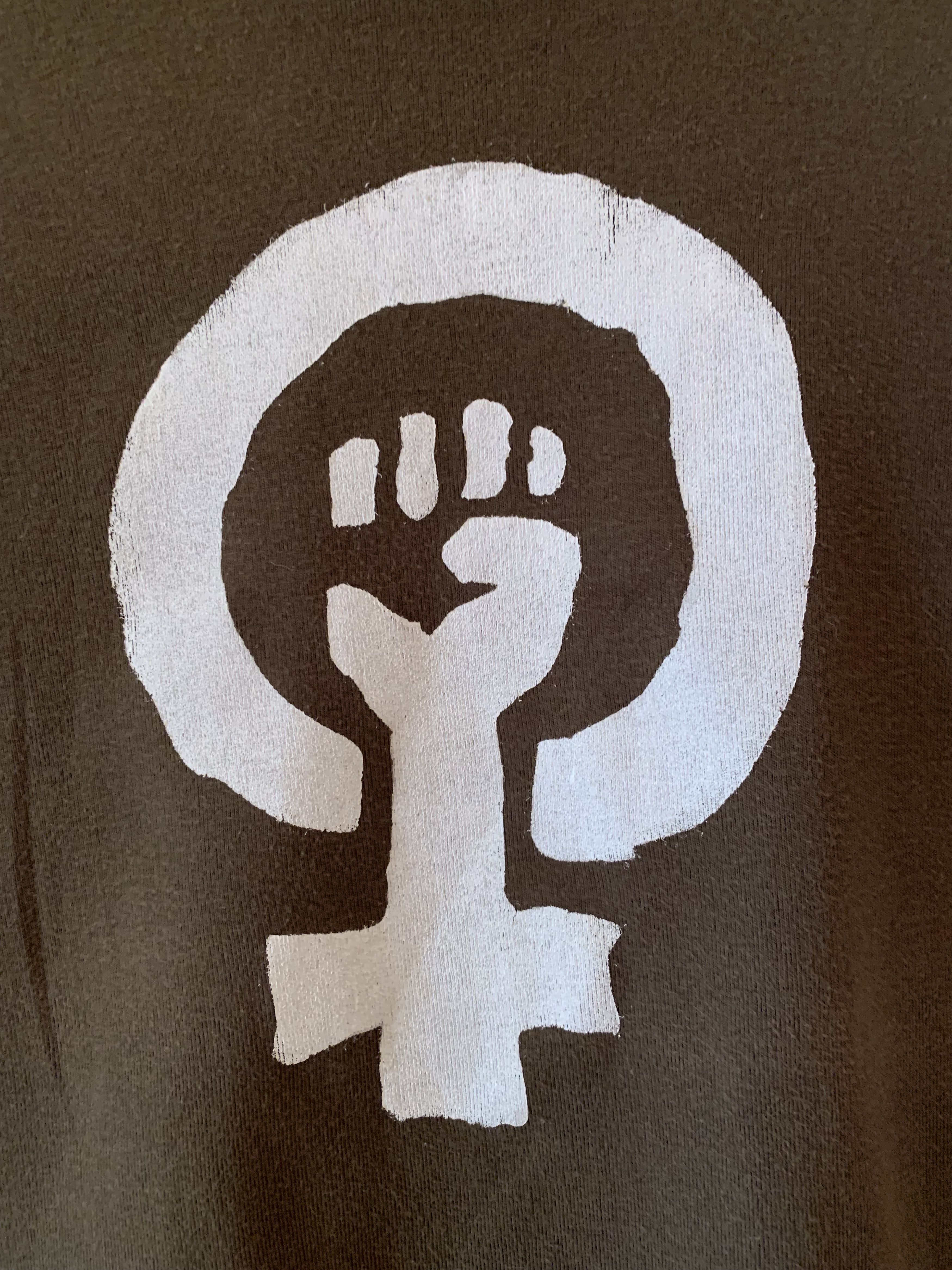 Vintage Rare Feminist Graphic Tee-Artist-Printed (2004) Size M / US 6-8 / IT 42-44 - 3 Thumbnail