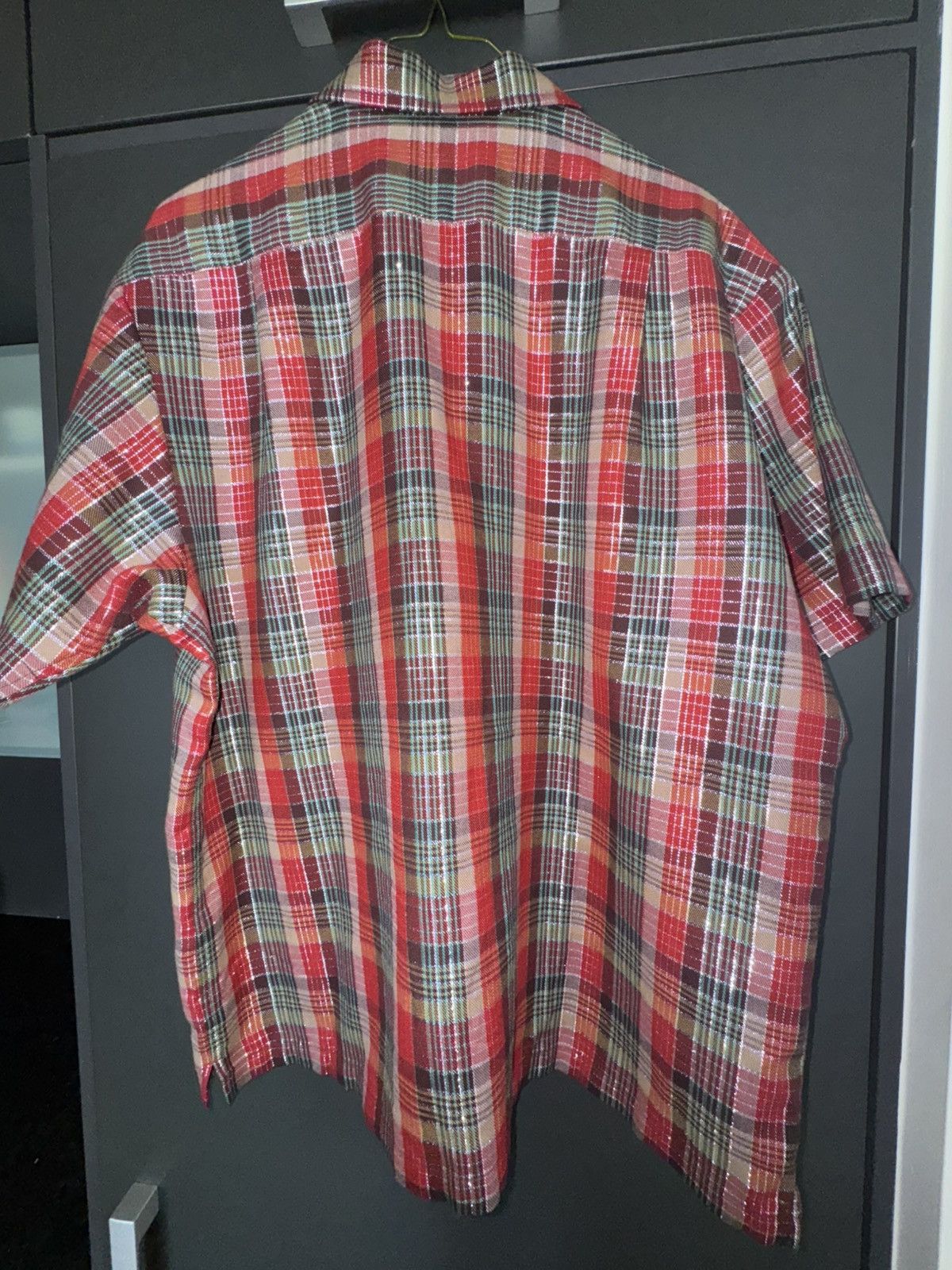 Supreme Supreme Metallic Plaid Shirt Size US M / EU 48-50 / 2 - 4 Thumbnail