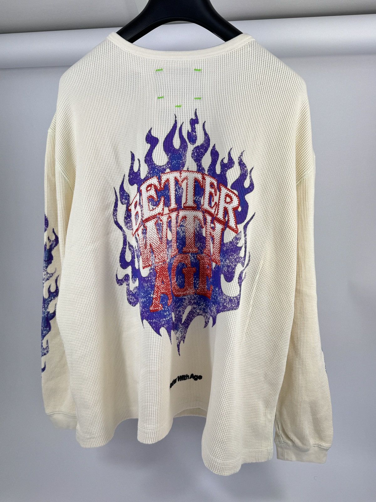 Better With Age VANITY WAFFLE EAGLE LONG SLEEVE T-SHIRT Size US XL / EU 56 / 4 - 4 Thumbnail
