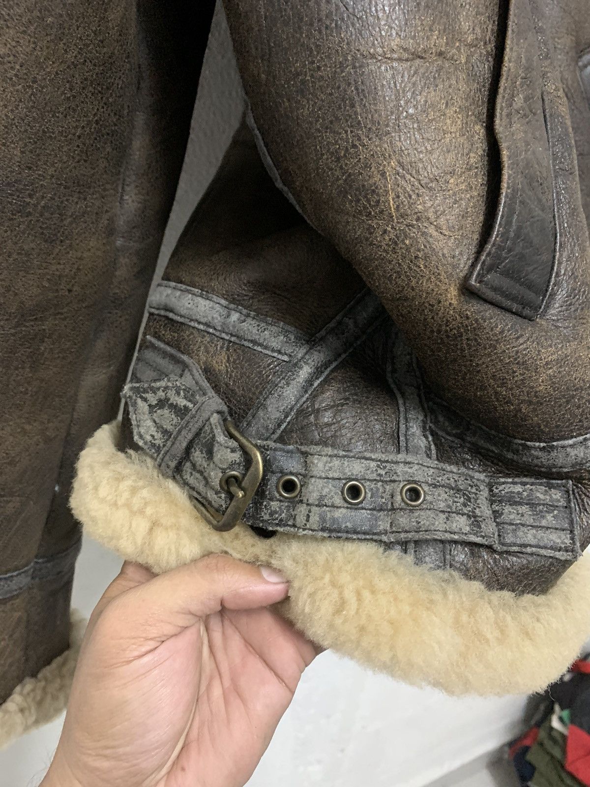 Vintage Vintage B-3 American Military Wear ’sheep skin’ Size US M / EU 48-50 / 2 - 8 Thumbnail