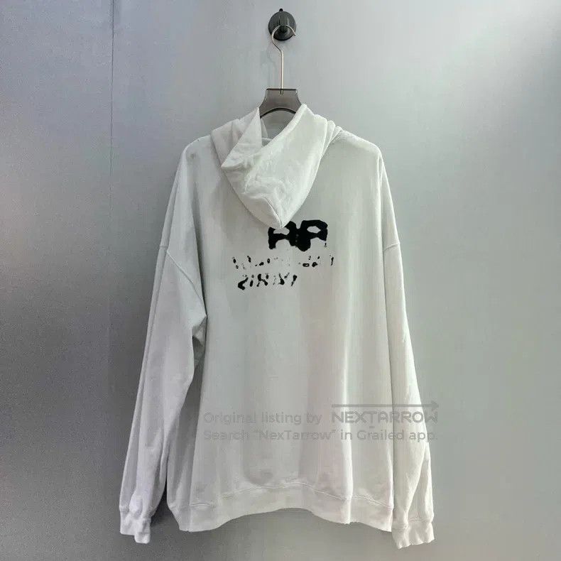 Balenciaga Balenciaga Double B Graffiti Hooded Sweatshirt Size US M / EU 48-50 / 2 - 2 Thumbnail