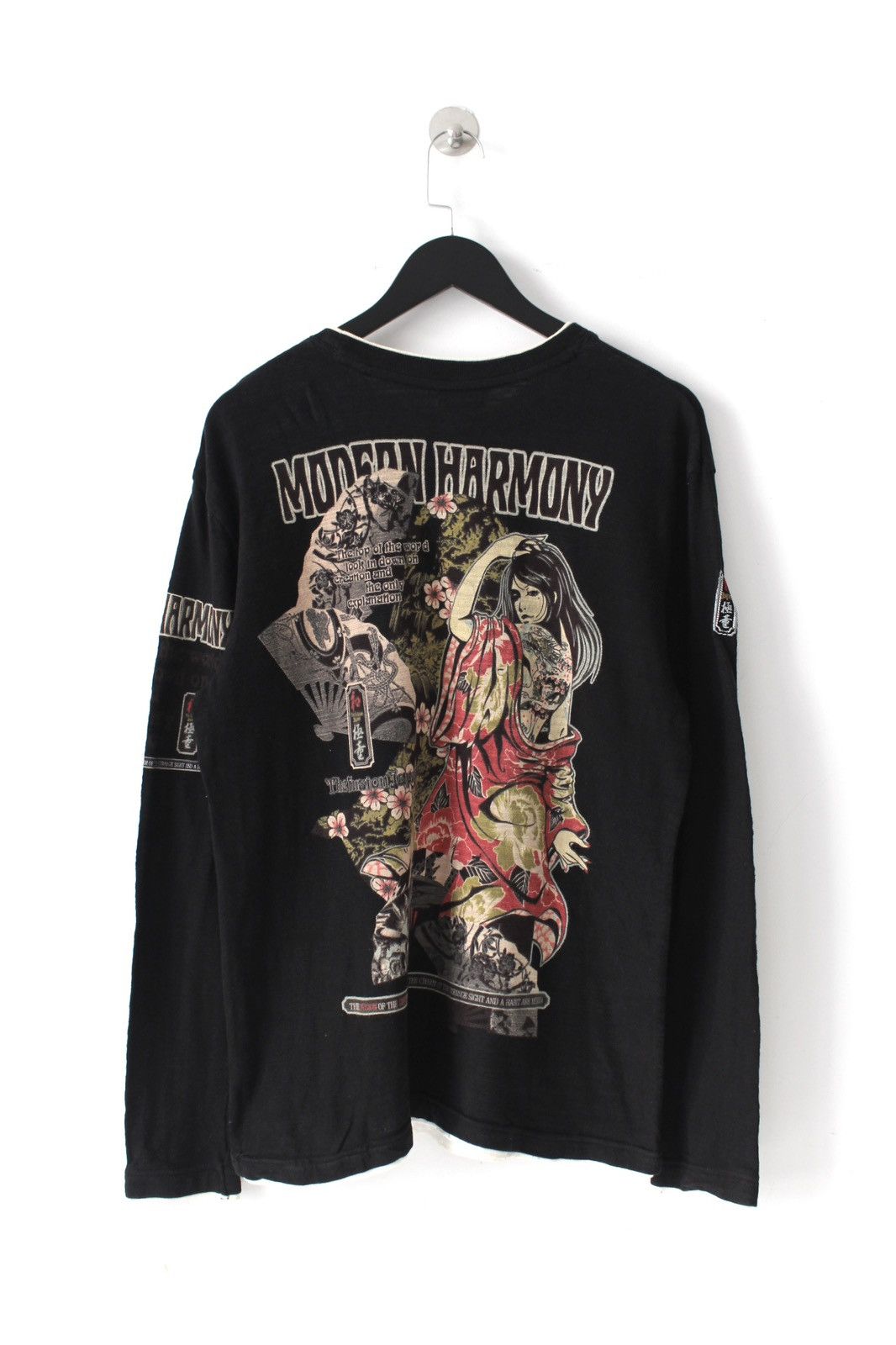 Bullet Noise 2000S BULLET NOISE MODERN HARMONY GRAPHIC LONG SLEEVE TEE Size US M / EU 48-50 / 2 - 1 Thumbnail