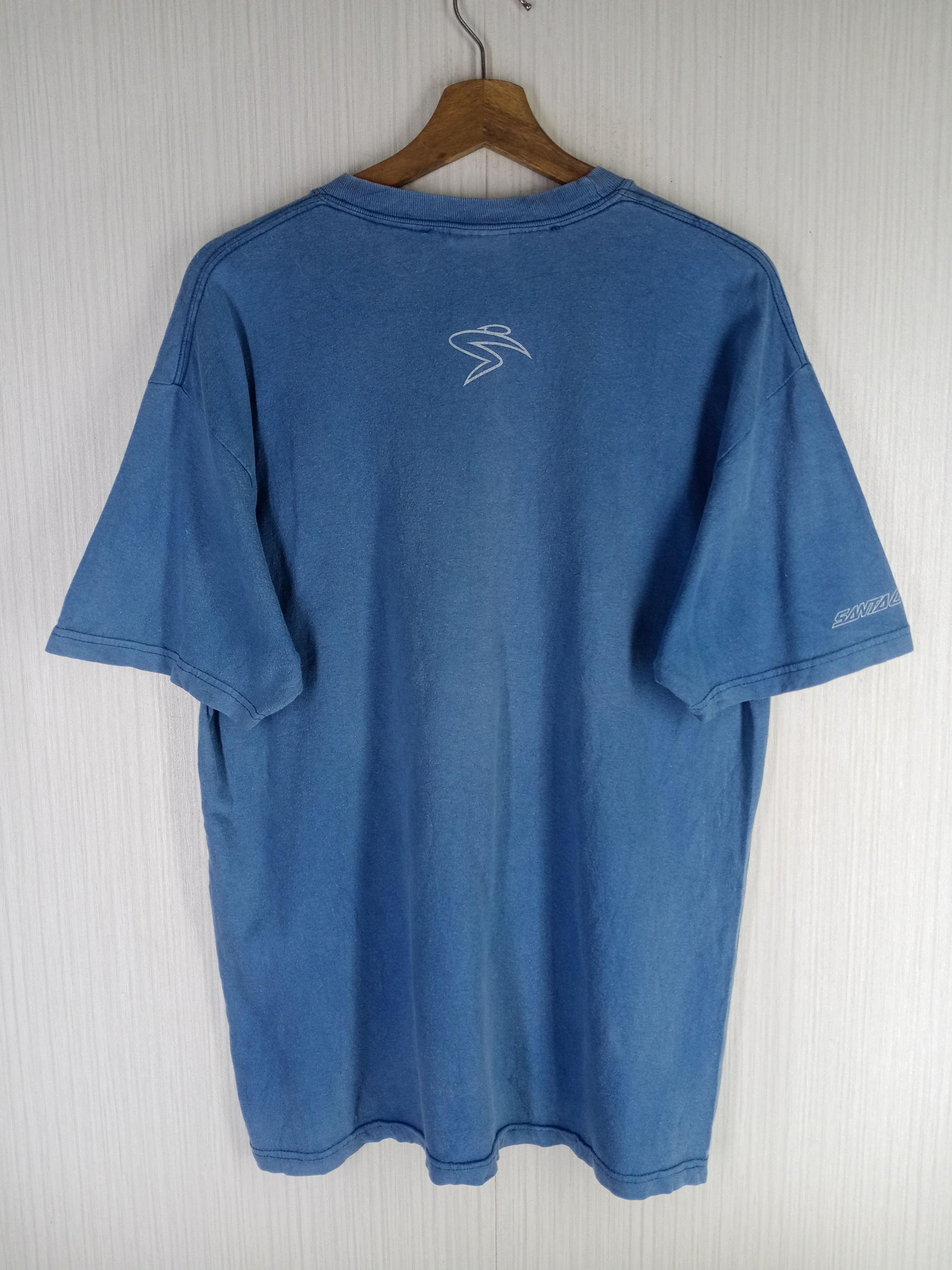 Santa Cruz Skateboards Rare Vintage Santa Cruz Bullit Big Logo Tshirt Hook Ups Size US L / EU 52-54 / 3 - 8 Thumbnail