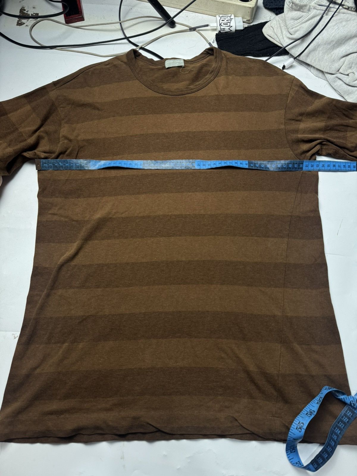 Comme des Garcons Homme Comme Des Garcons Homme Vintage 1996 Long Sleeve Stripe Size US L / EU 52-54 / 3 - 10 Thumbnail