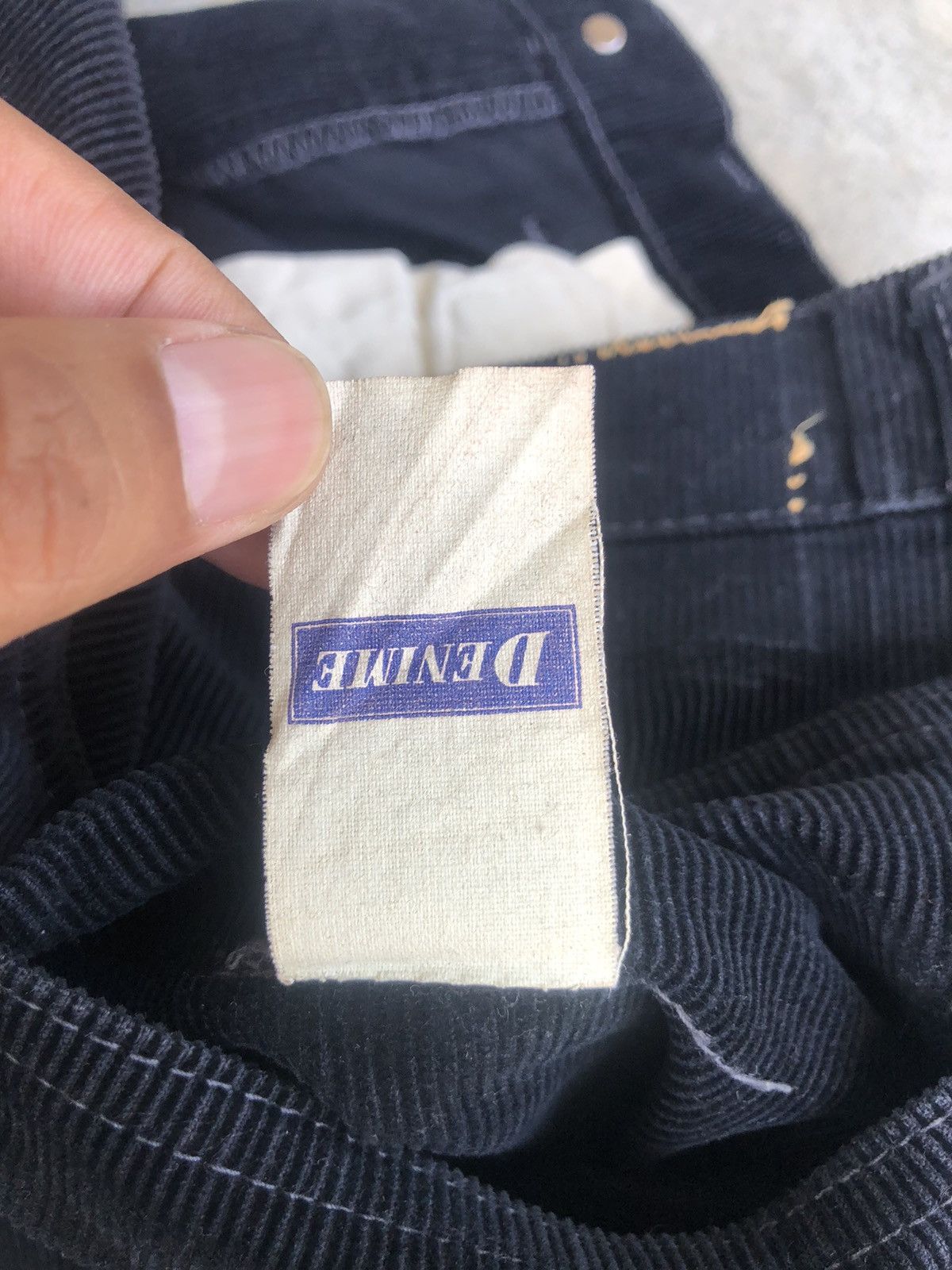 Denime Denime Orizzonti Flared Jeans Distressed Jeans Corduroy Size US 31 - 19 Thumbnail