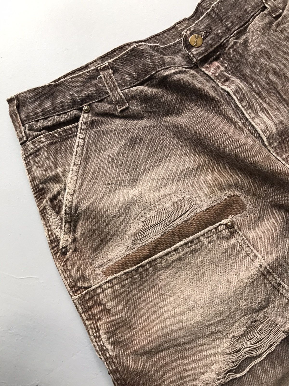 Carhartt Vintage Carhartt B136 DKB double knee workwear Size US 40 / EU 56 - 6 Thumbnail