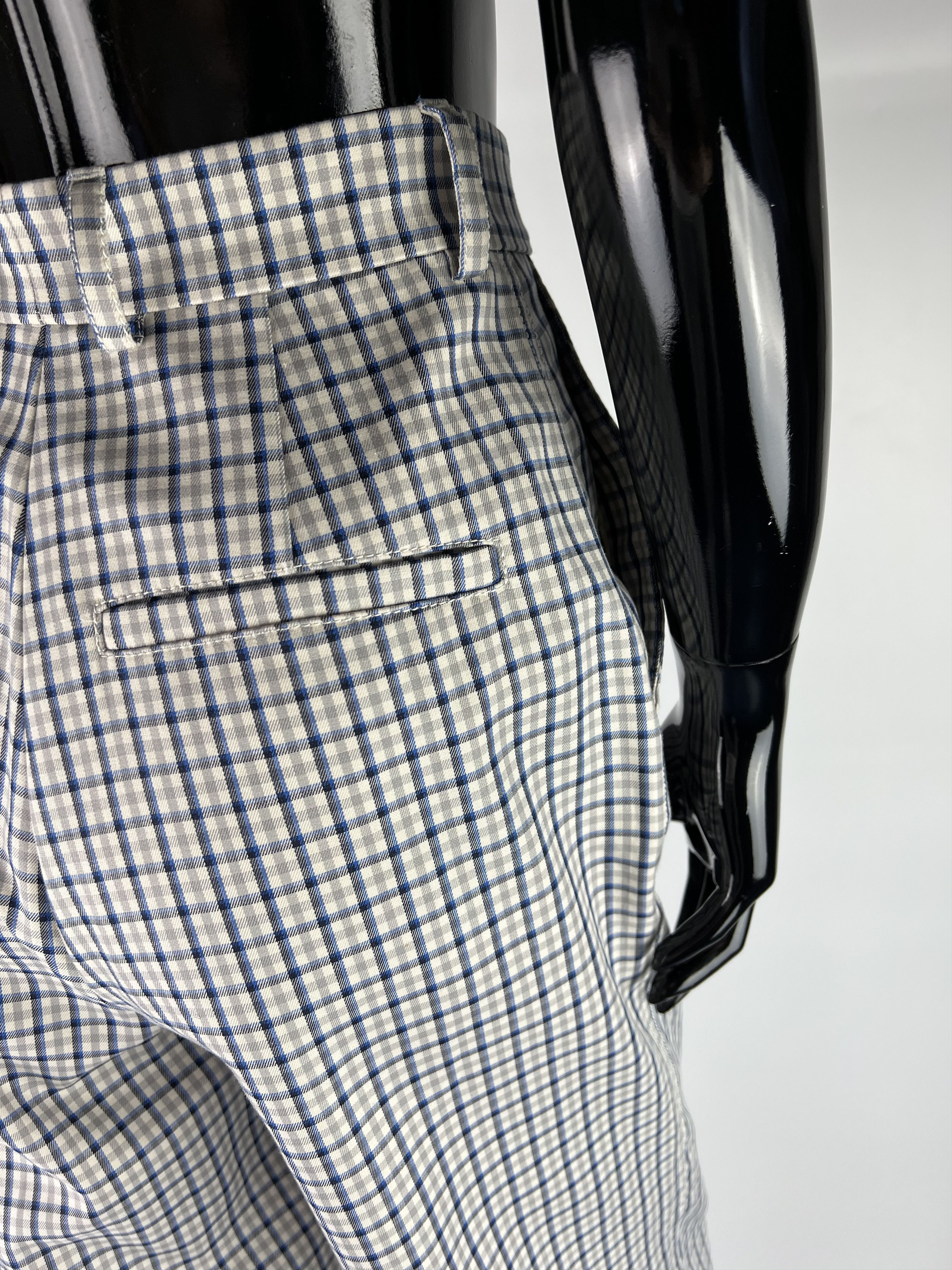 Arket Arket Women's Plaid Cotton Pants Size 34/XS Size 26" / US 2 / IT 38 - 4 Thumbnail