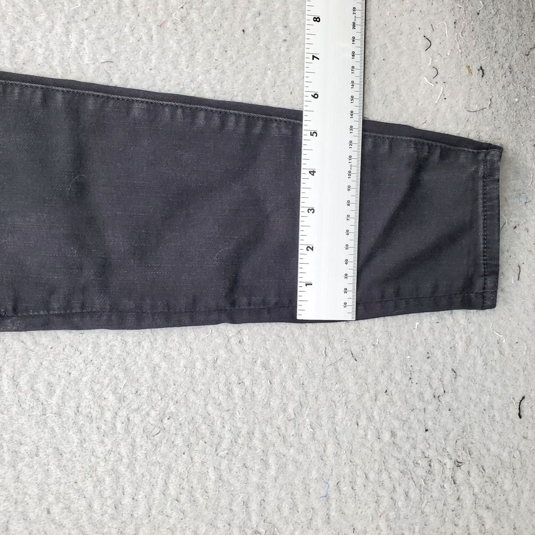 American Eagle Outfitters American Eagle Outfitters Skinny Jeans Womens 8 Black Denim Stretch Distressed Regular Fit Size 30" / US 8 / IT 44 - 5 Thumbnail
