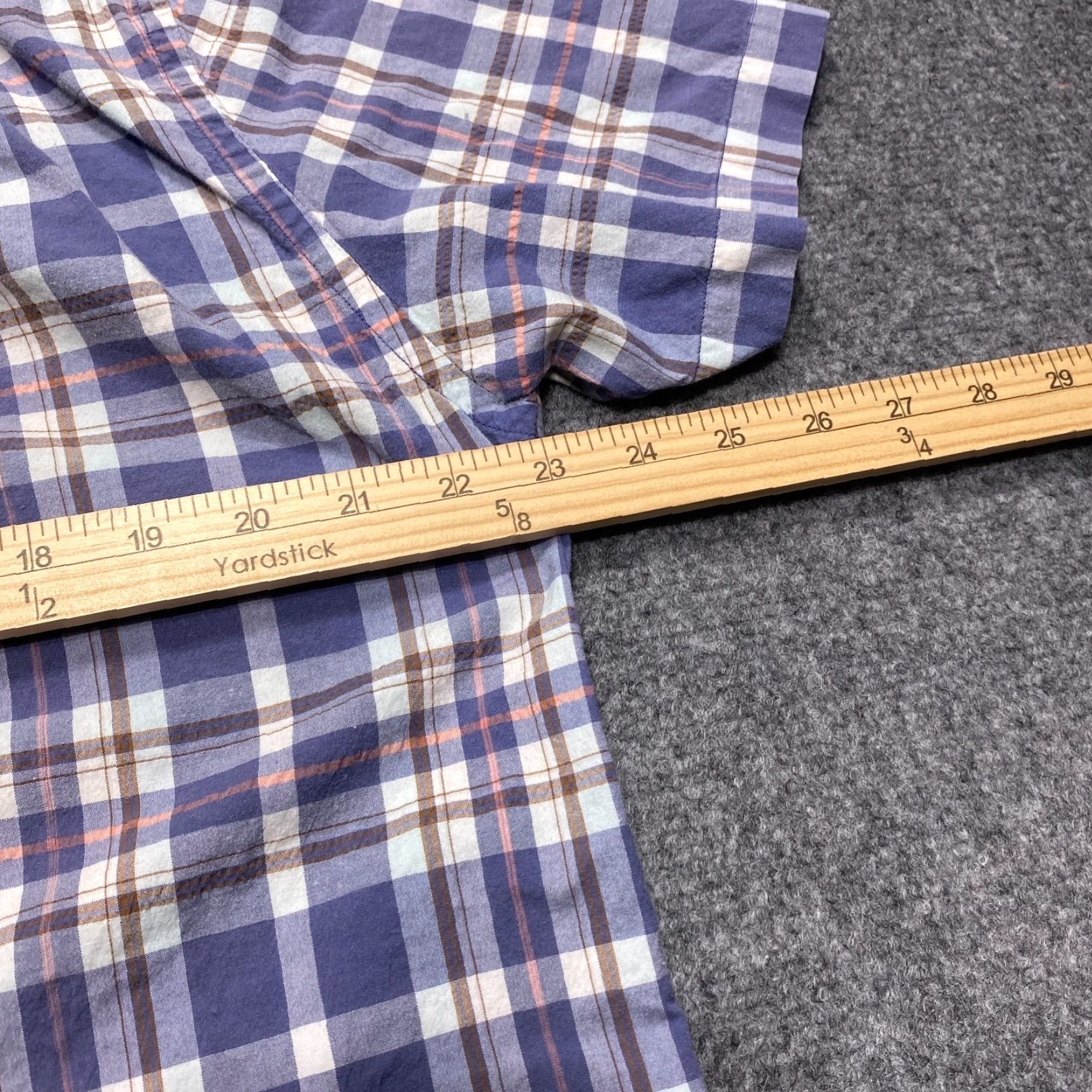 Tommy Bahama Tommy Bahama Shirt Mens Medium Blue Short Sleeve Plaid Casual Button Up Size US M / EU 48-50 / 2 - 6 Thumbnail