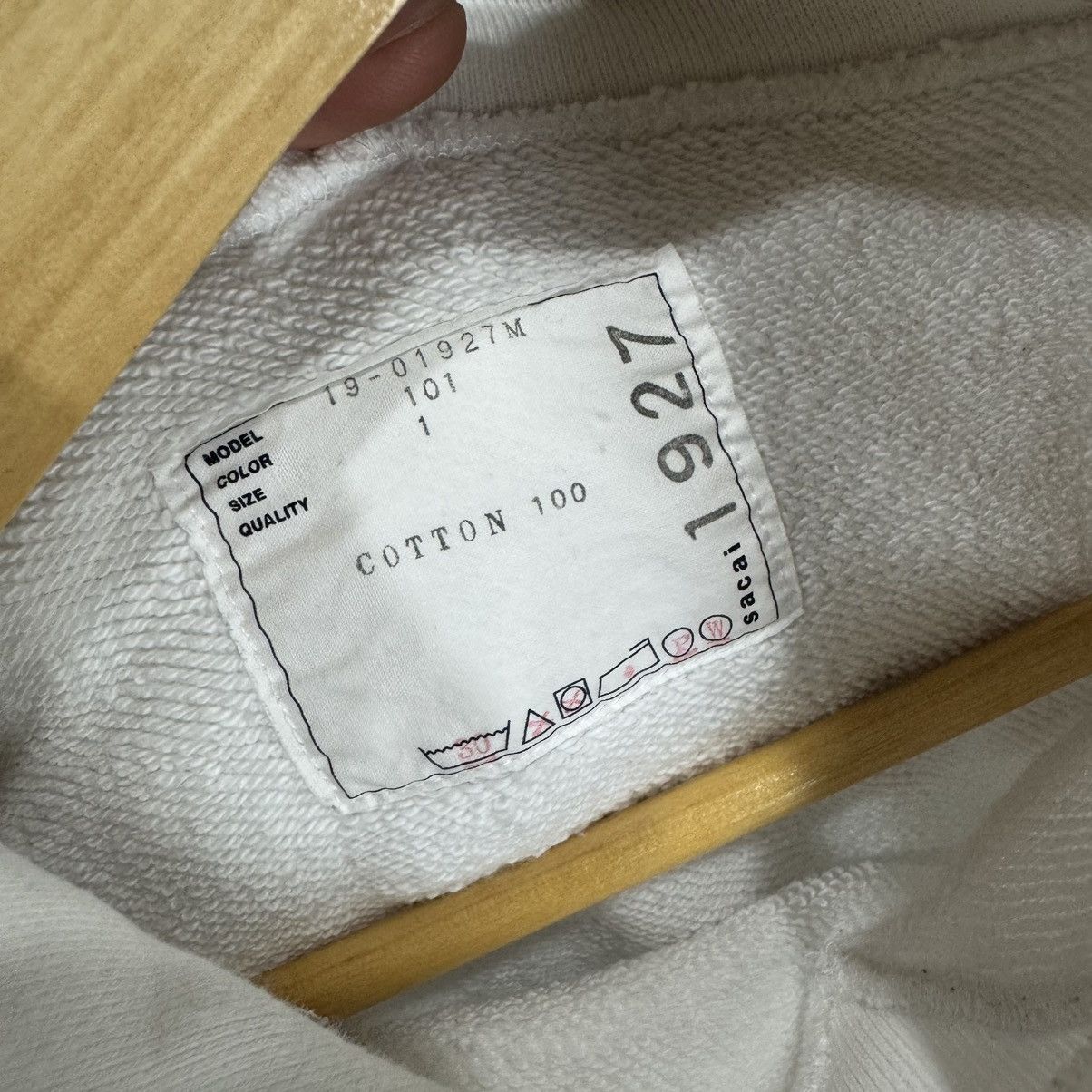 Sacai SACAI Spring/Summer Winter Designer Hoodie Size US M / EU 48-50 / 2 - 5 Thumbnail