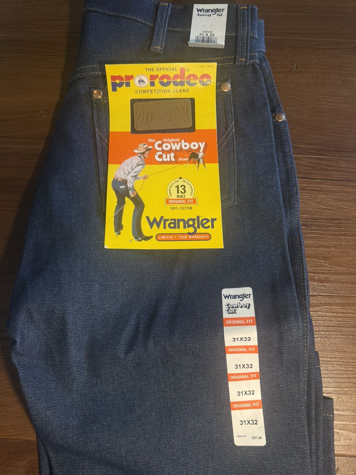 Wrangler Wrangler Cowboy Cut Jeans, Men’s 31x32 vtg vintage western Size US 31 - 3 Thumbnail