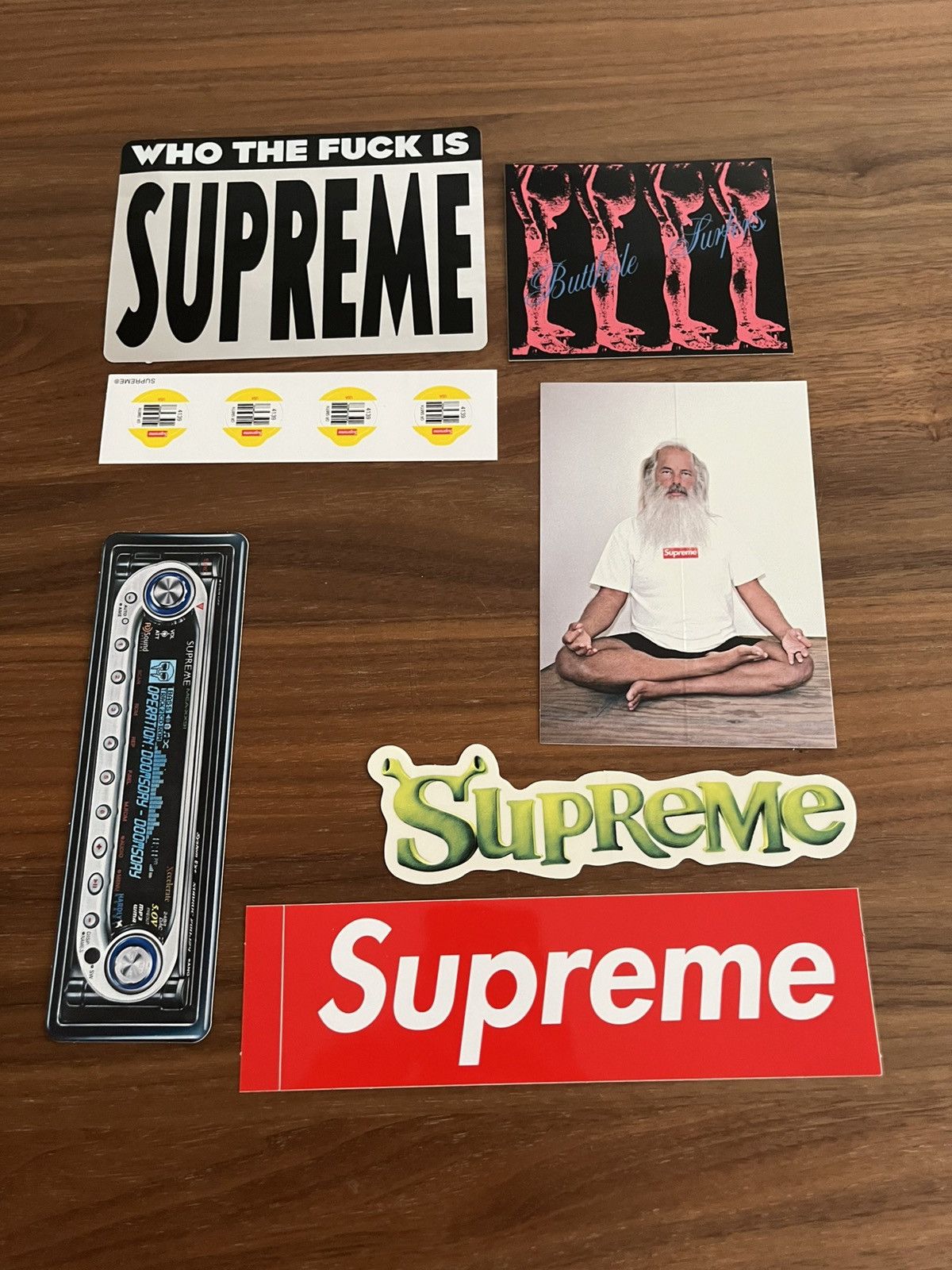 Supreme Supreme stickers pack 17 Size ONE SIZE - 1 Thumbnail