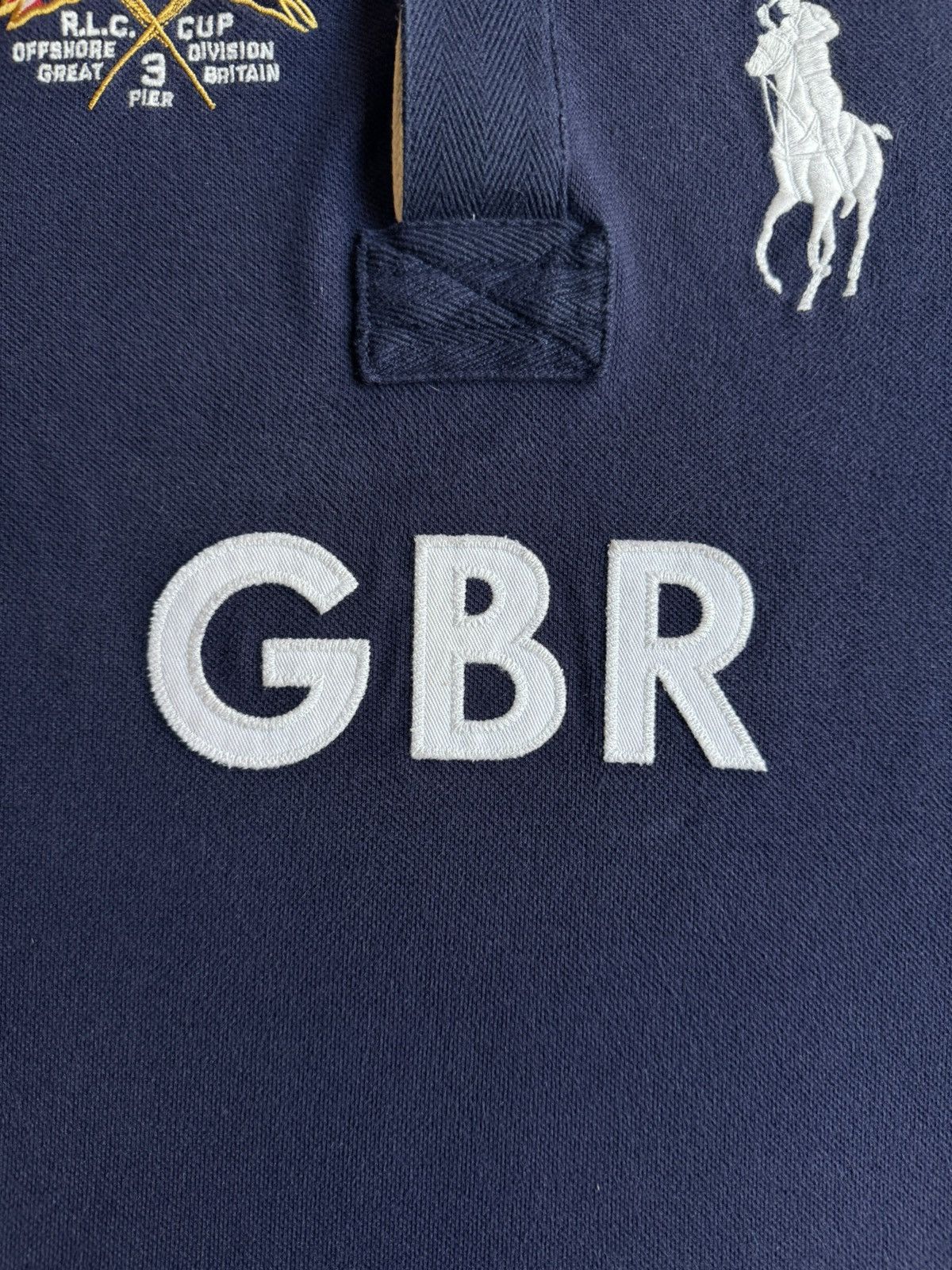 Polo Ralph Lauren × Ralph Lauren Chief Keef Ralph Lauren GBR Skinny Fit Polo Size US S / EU 44-46 / 1 - 3 Thumbnail