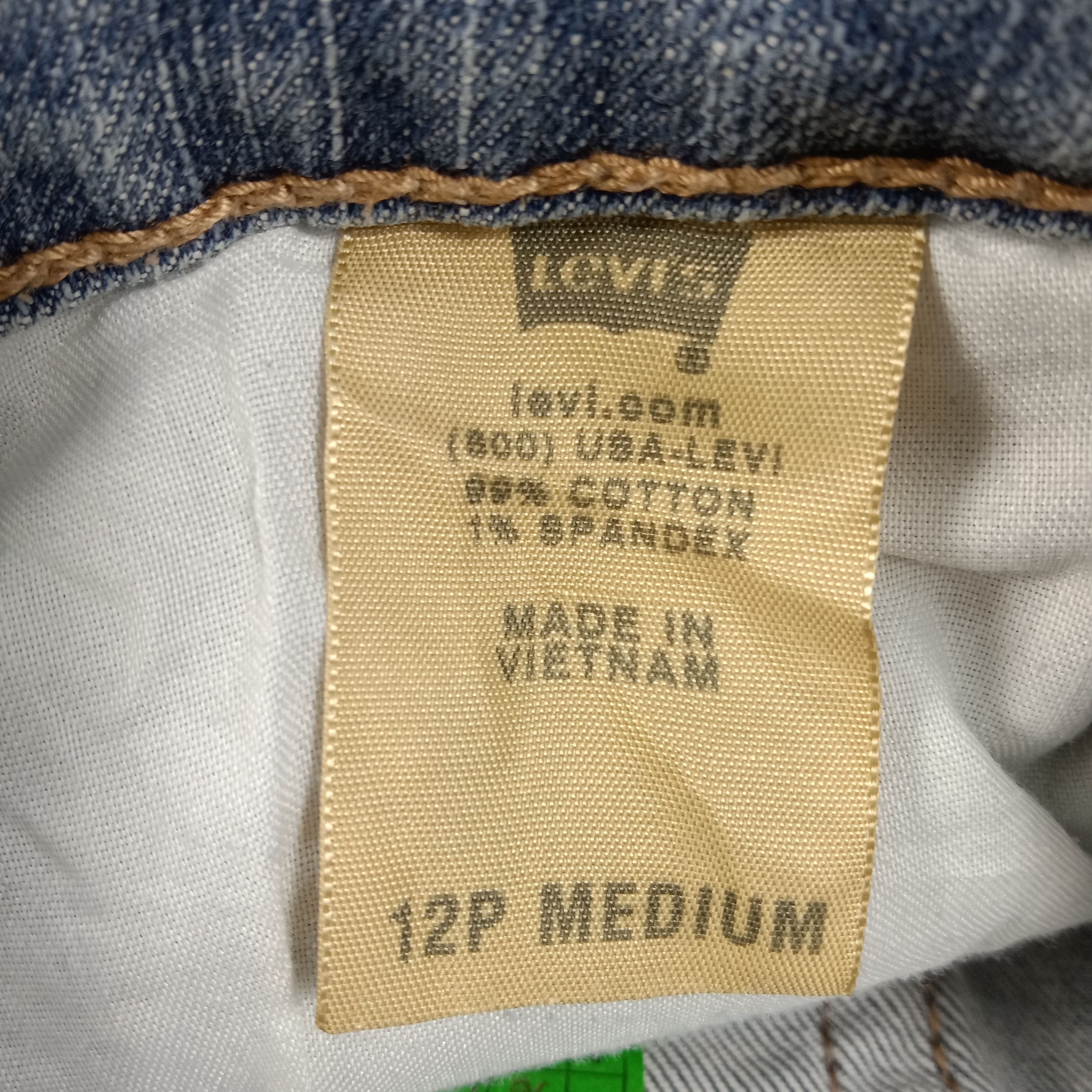 Levi's × Vintage Levi's American Distressed Style Denim Jeans Size US 32 / EU 48 - 15 Thumbnail