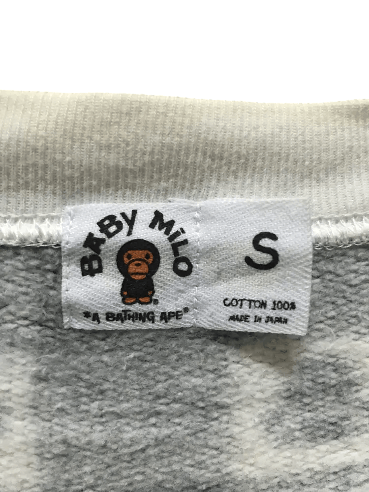 Bape BAPE Baby Milo by A Bathing Ape Sweatshirts Size US S / EU 44-46 / 1 - 7 Thumbnail