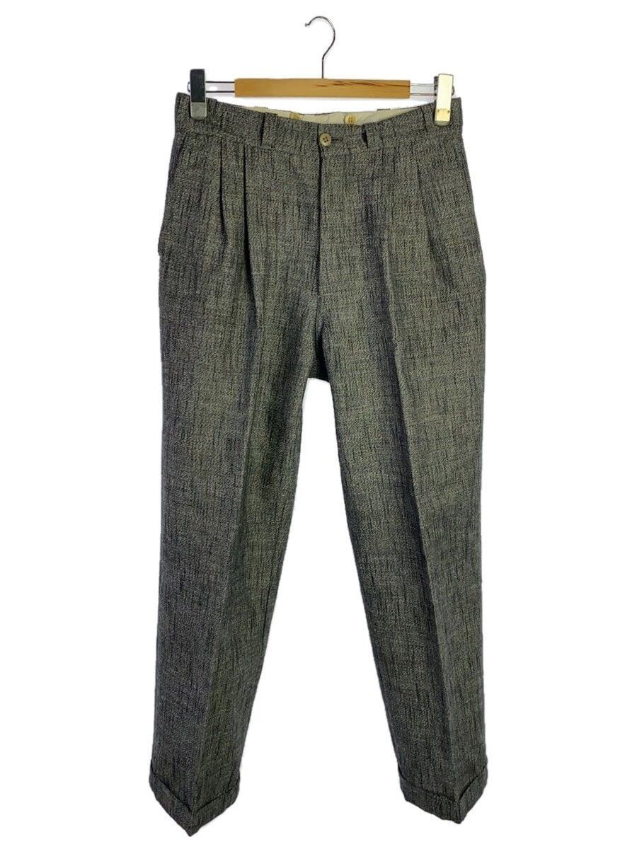 Taiga Takahashi Cotton Work Trousers Melange Gray Size US 32 / EU 48 - 1 Thumbnail