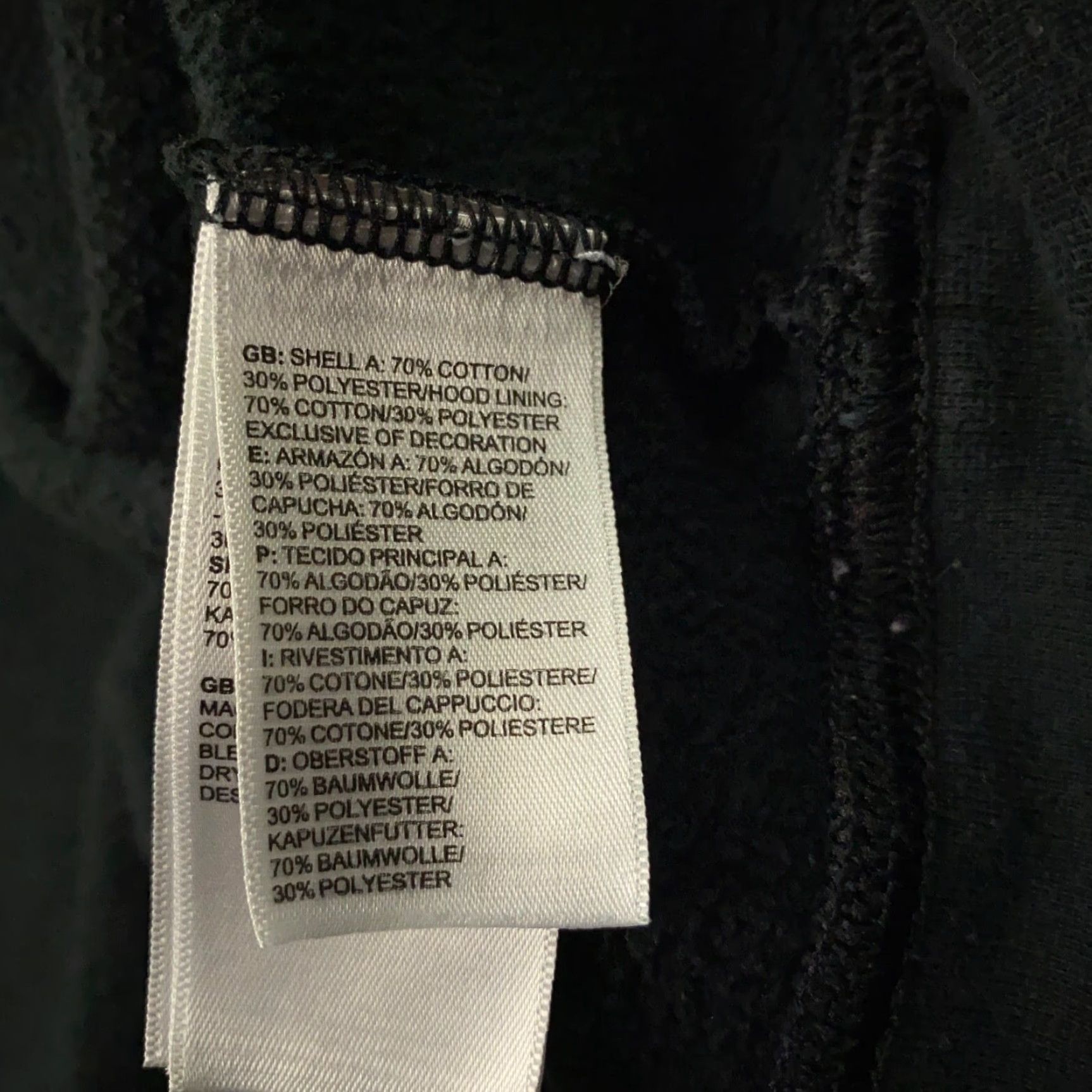 The North Face The North Face Hoodie Womens Medium Black Pockets Logo Front Size M / US 6-8 / IT 42-44 - 4 Thumbnail