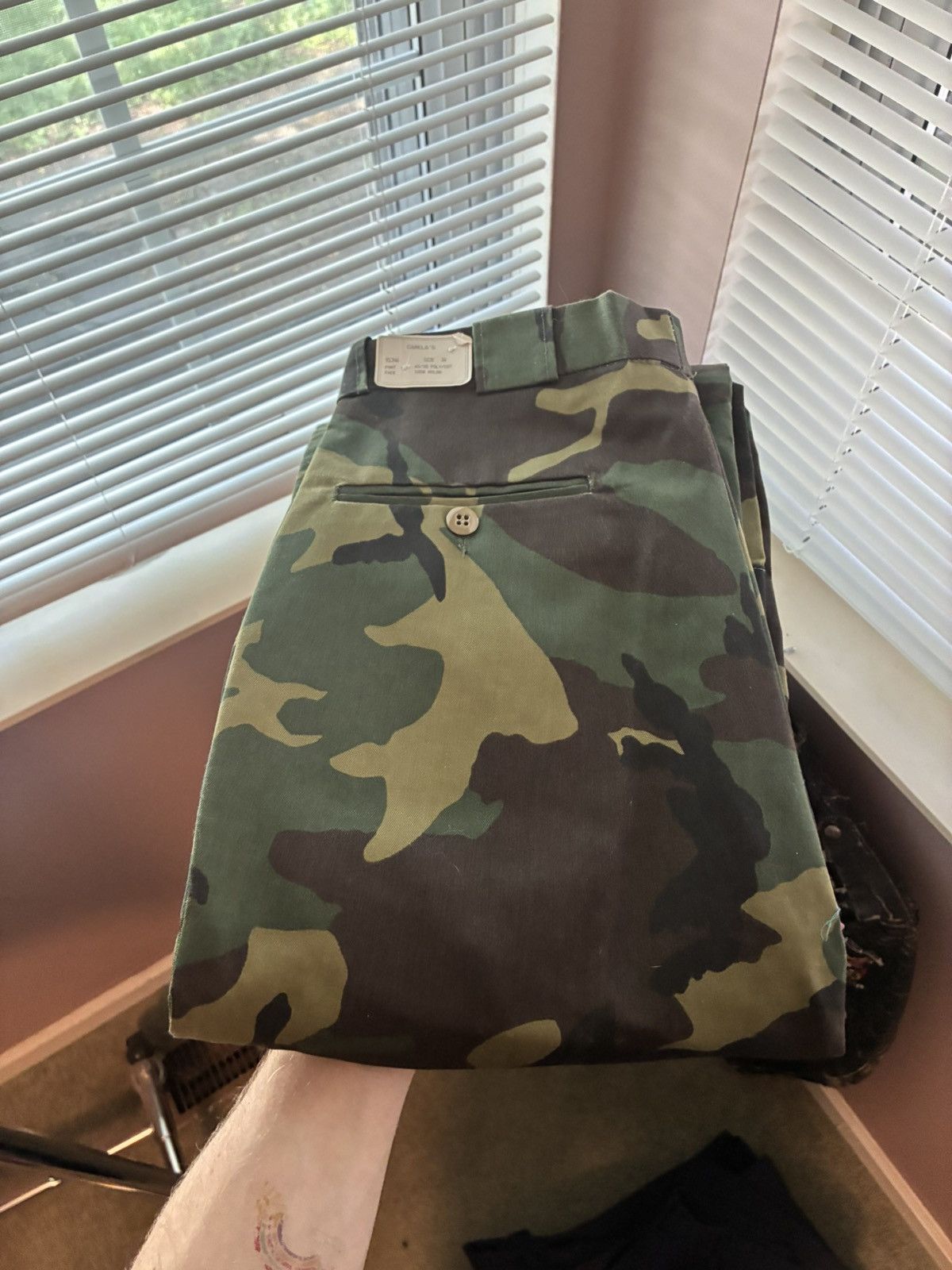 Cabelas Vintage 80s Cabela’s camo double knees Size US 34 / EU 50 - 1 Thumbnail