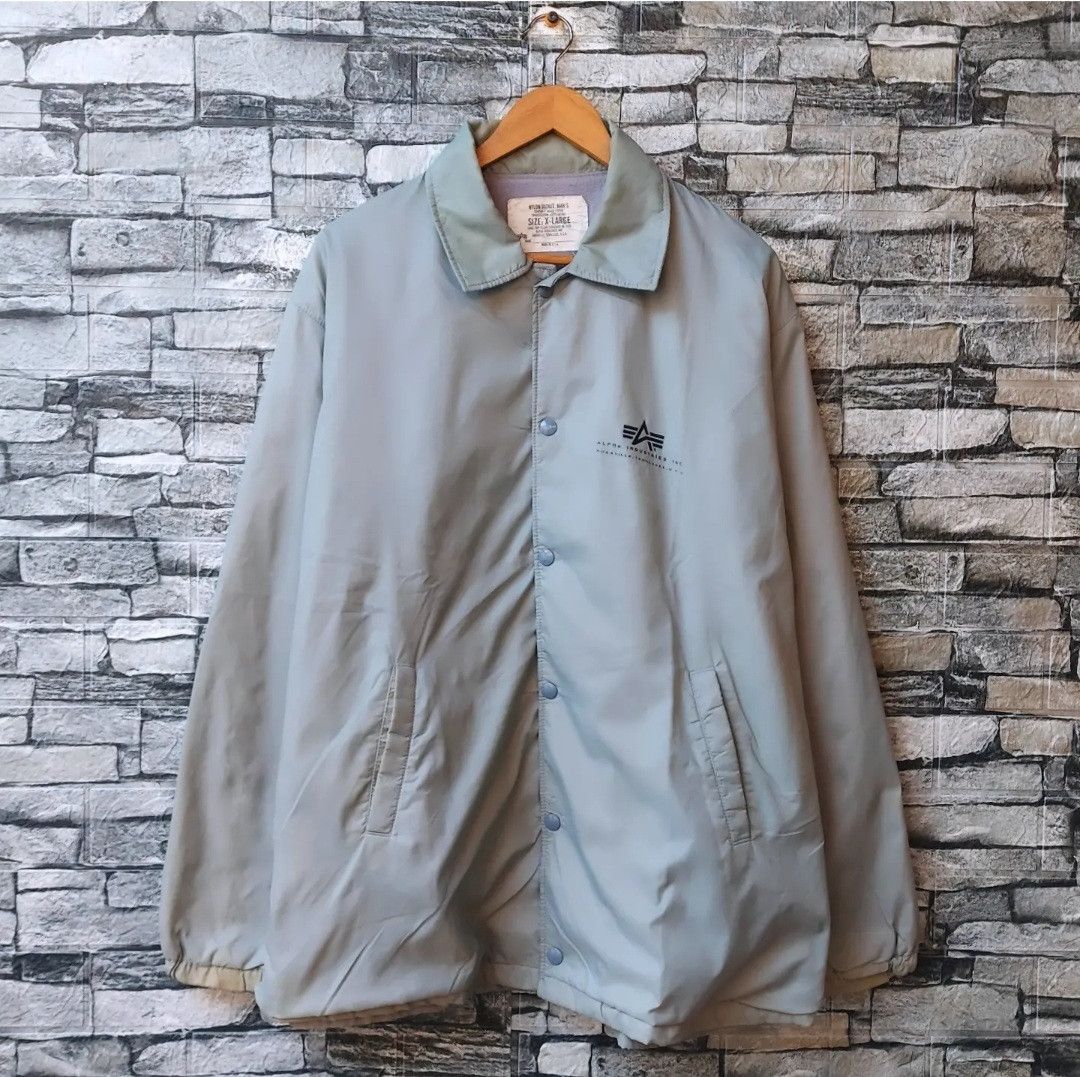 Alpha Industries ALPHA INDUSTRIES Coach Jacket Size US XL / EU 56 / 4 - 1 Thumbnail