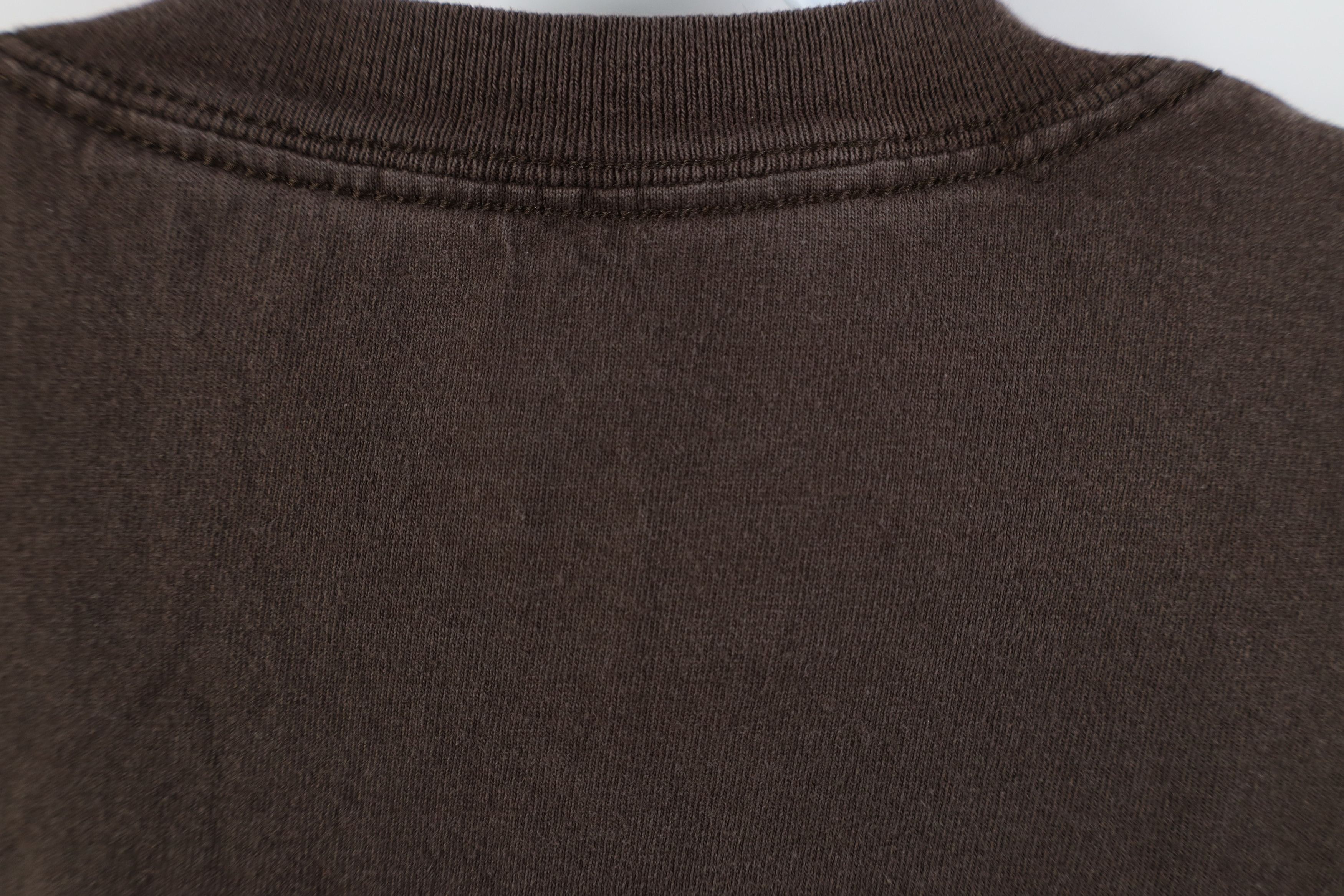 Vintage Vintage Y2K Streetwear Long Sleeve T-Shirt Brown Cotton Size US M / EU 48-50 / 2 - 10 Thumbnail