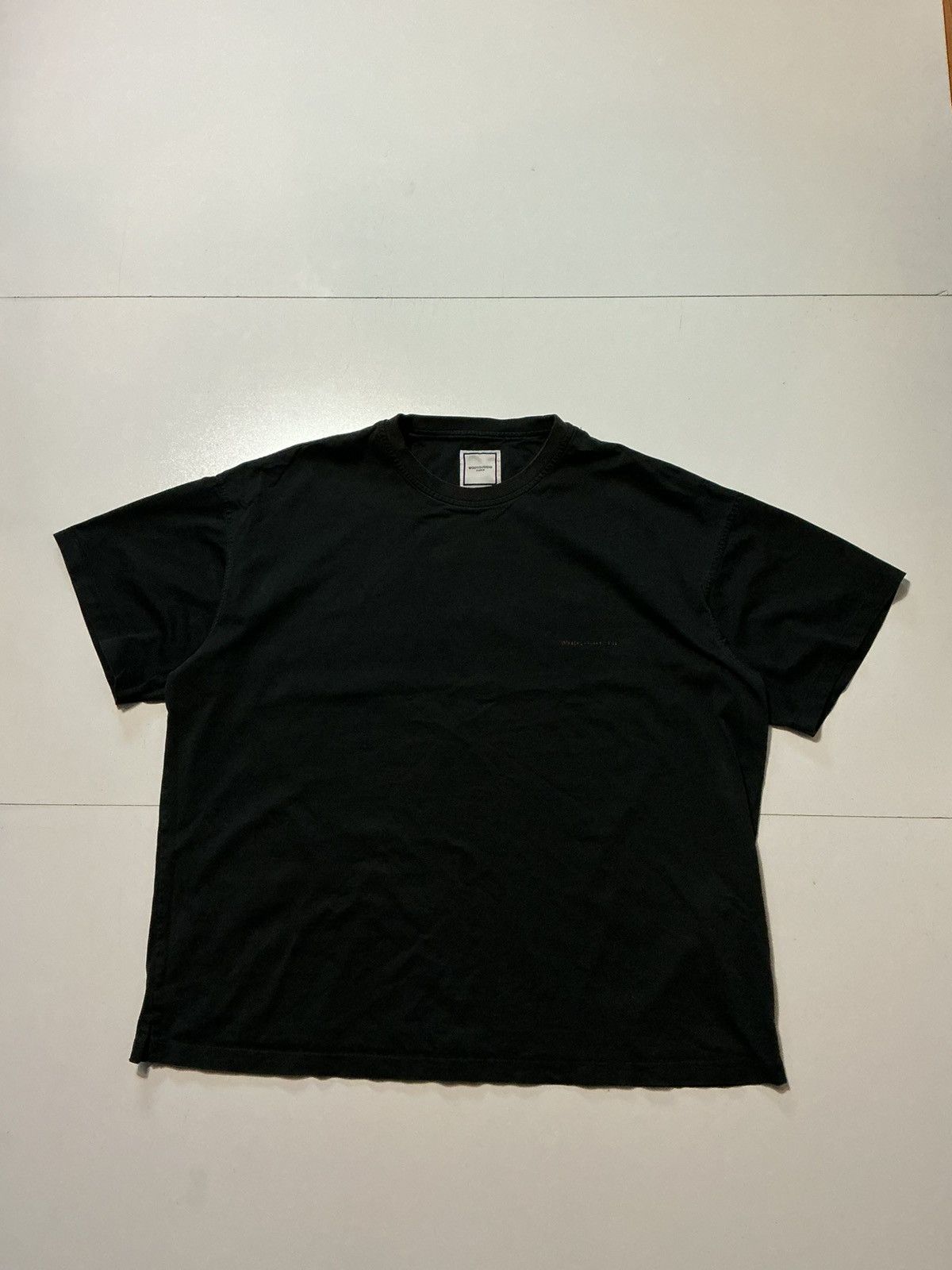 Wooyoungmi Wooyoungmi Paris Mysterious Black Graphic Crewneck T-Shirt Size US L / EU 52-54 / 3 - 2 Thumbnail