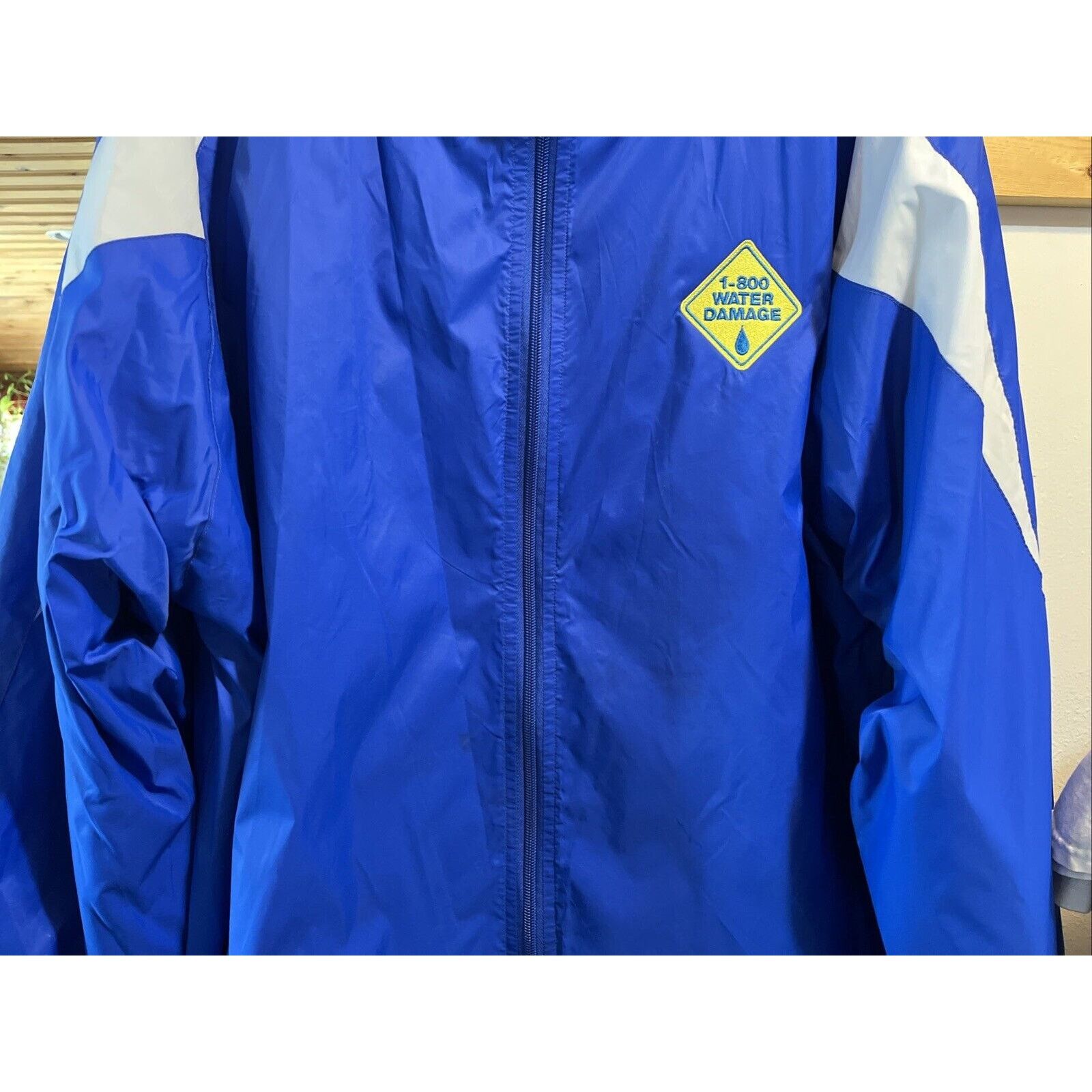 Other In Play Vintage Windbreaker Water Damage Jacket Blue Mens XL Size US XL / EU 56 / 4 - 6 Thumbnail