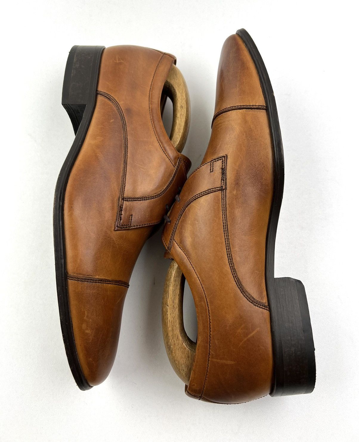 Barker BARKER Derby Leather Shoes Made in England Brown Men’s Size US 8.5 / EU 41-42 - 8 Thumbnail