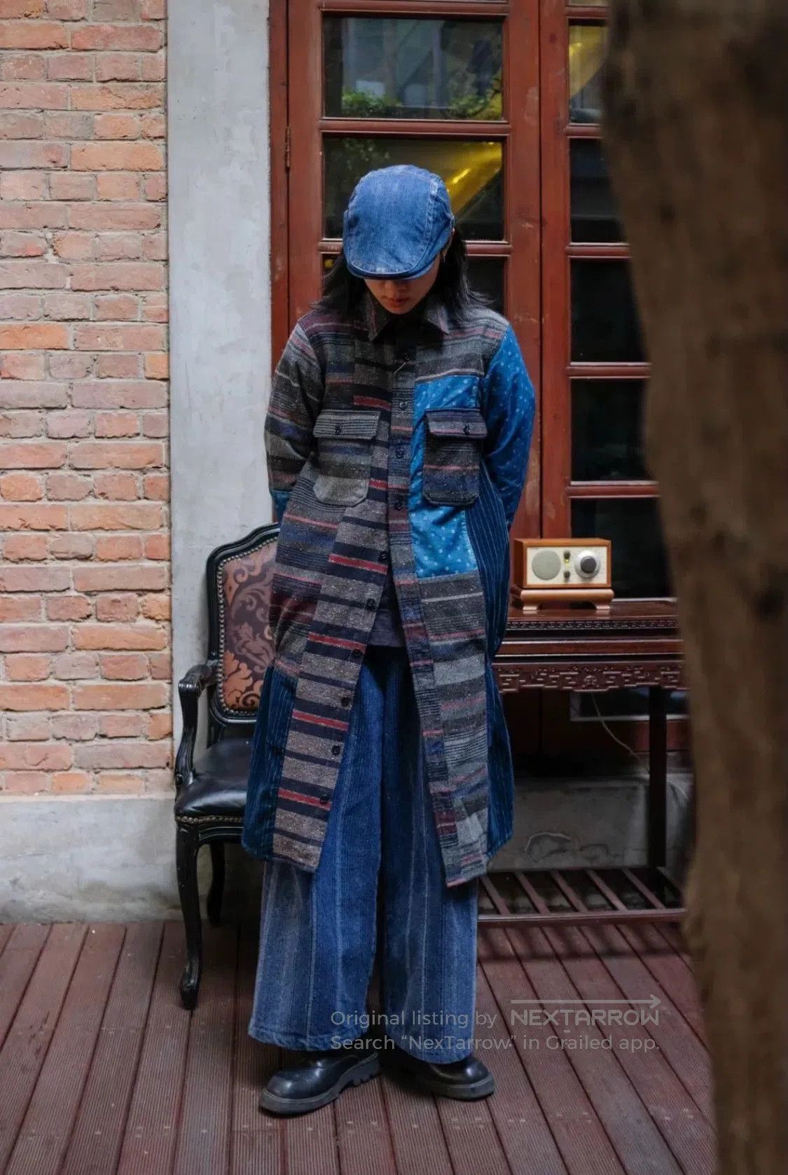 Kapital Kapital BOHO Vintage Fabric Patchwork Long Shirt. Size S / US 4 / IT 40 - 3 Thumbnail